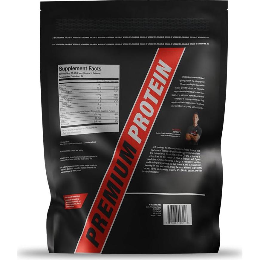 Proteína de Suero ATHLEAN-X PRO-30G 1.26kg Vainilla Sin Gluten