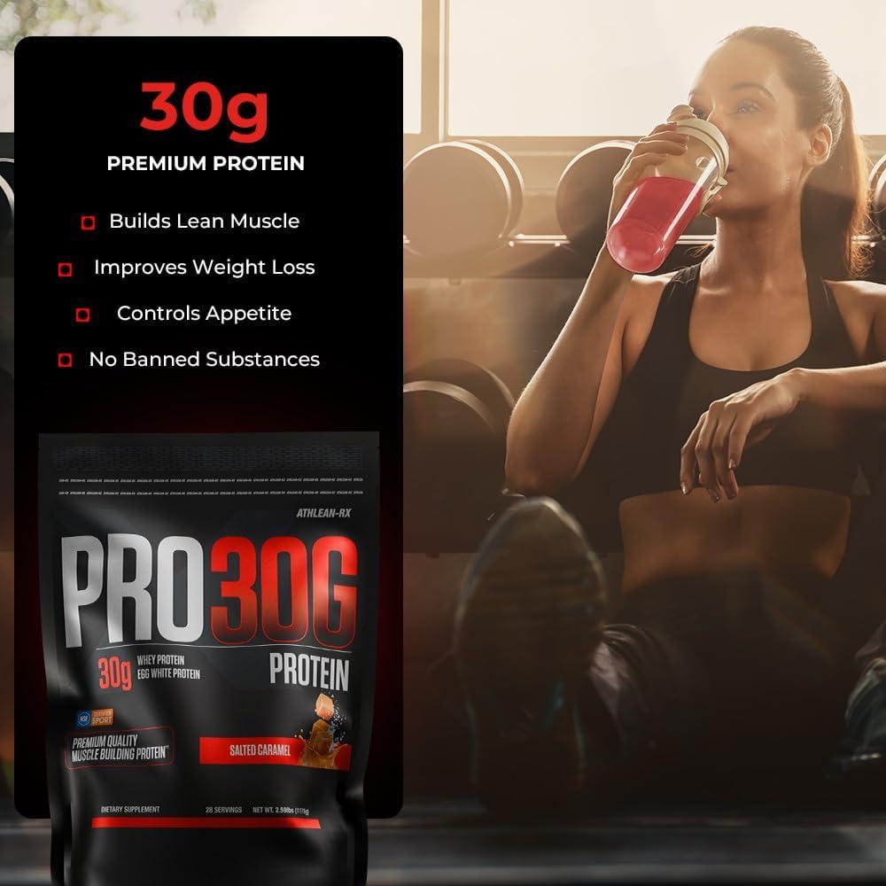 Proteína de Suero ATHLEAN-X PRO-30G 1.26kg Vainilla Sin Gluten