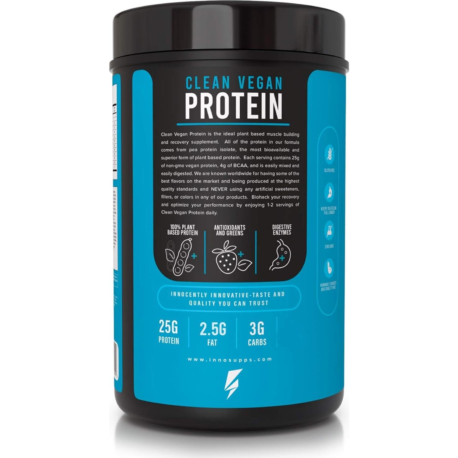 Proteína Vegana Limpia InnoSupps 25g - Tostada Francesa Canela