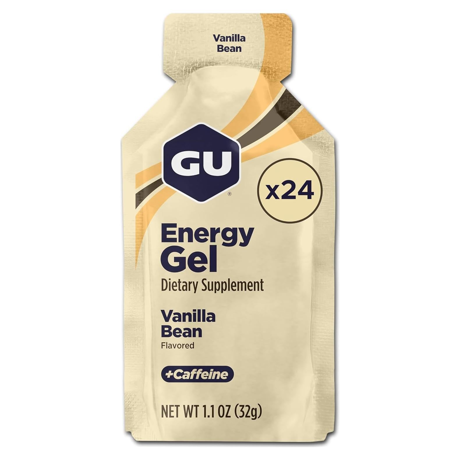 Gel Energético GU Frijol de Vainilla 748 g 24 Paquetes