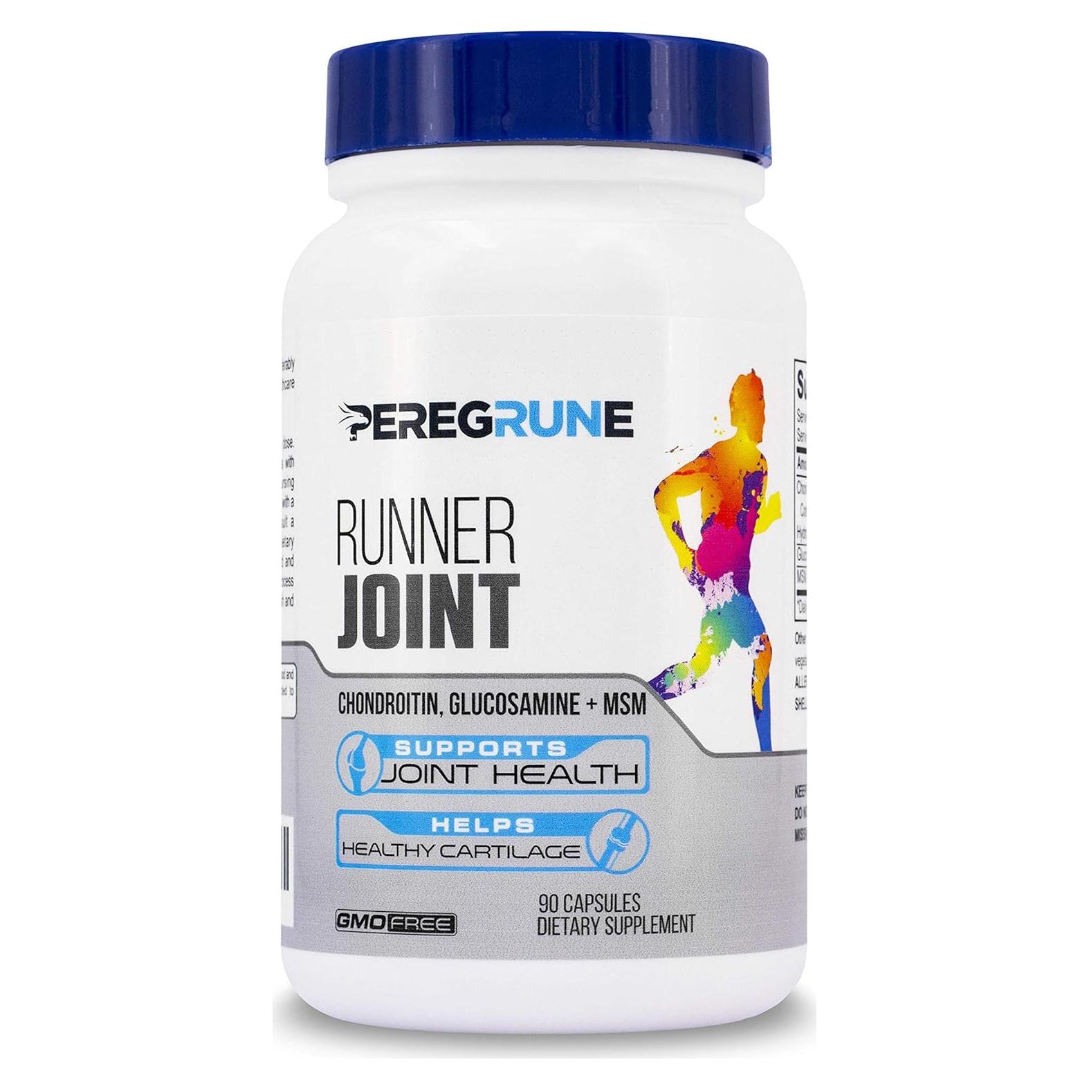 Suplemento Articular Peregrune - Glucosamina, Condroitina, MSM - 90 Cápsulas