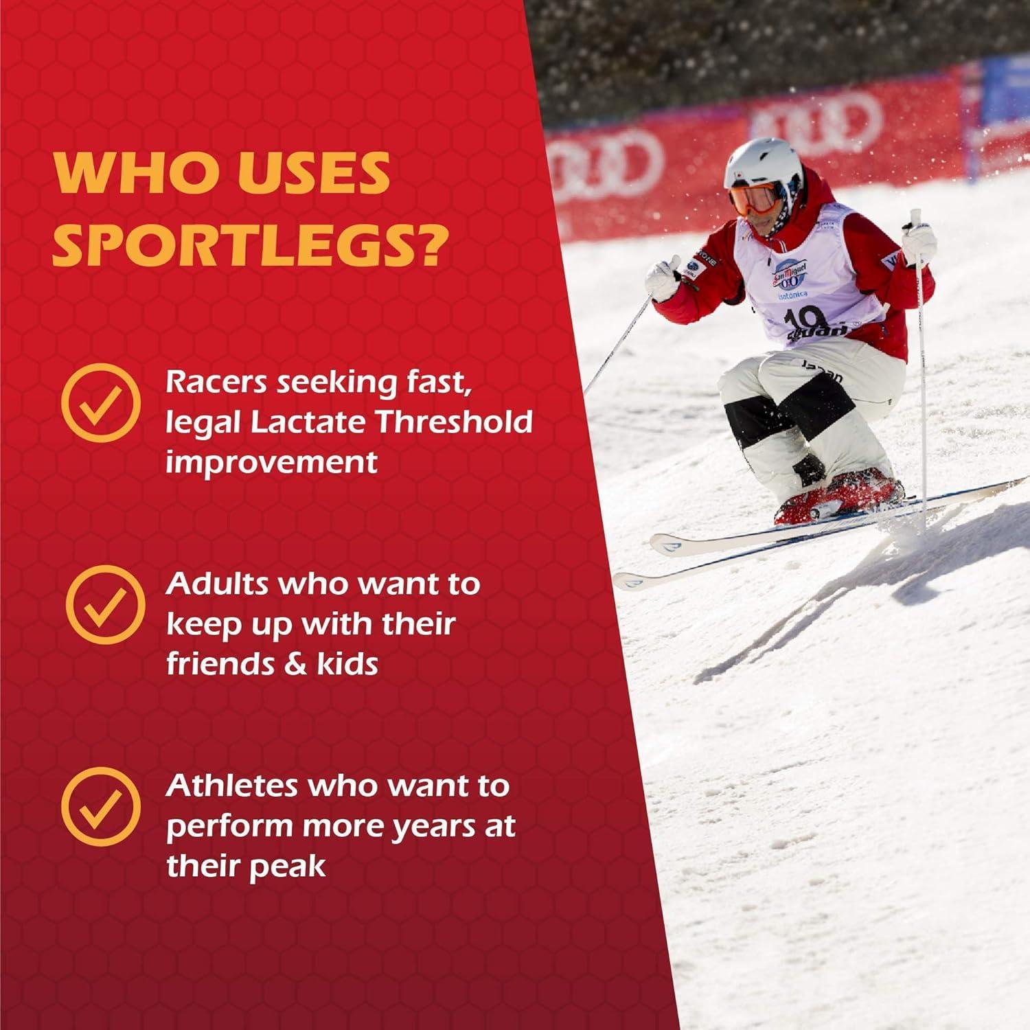 Suplemento Pre Entrenamiento SportLegs 120 Cápsulas - Aumento de Rendimiento