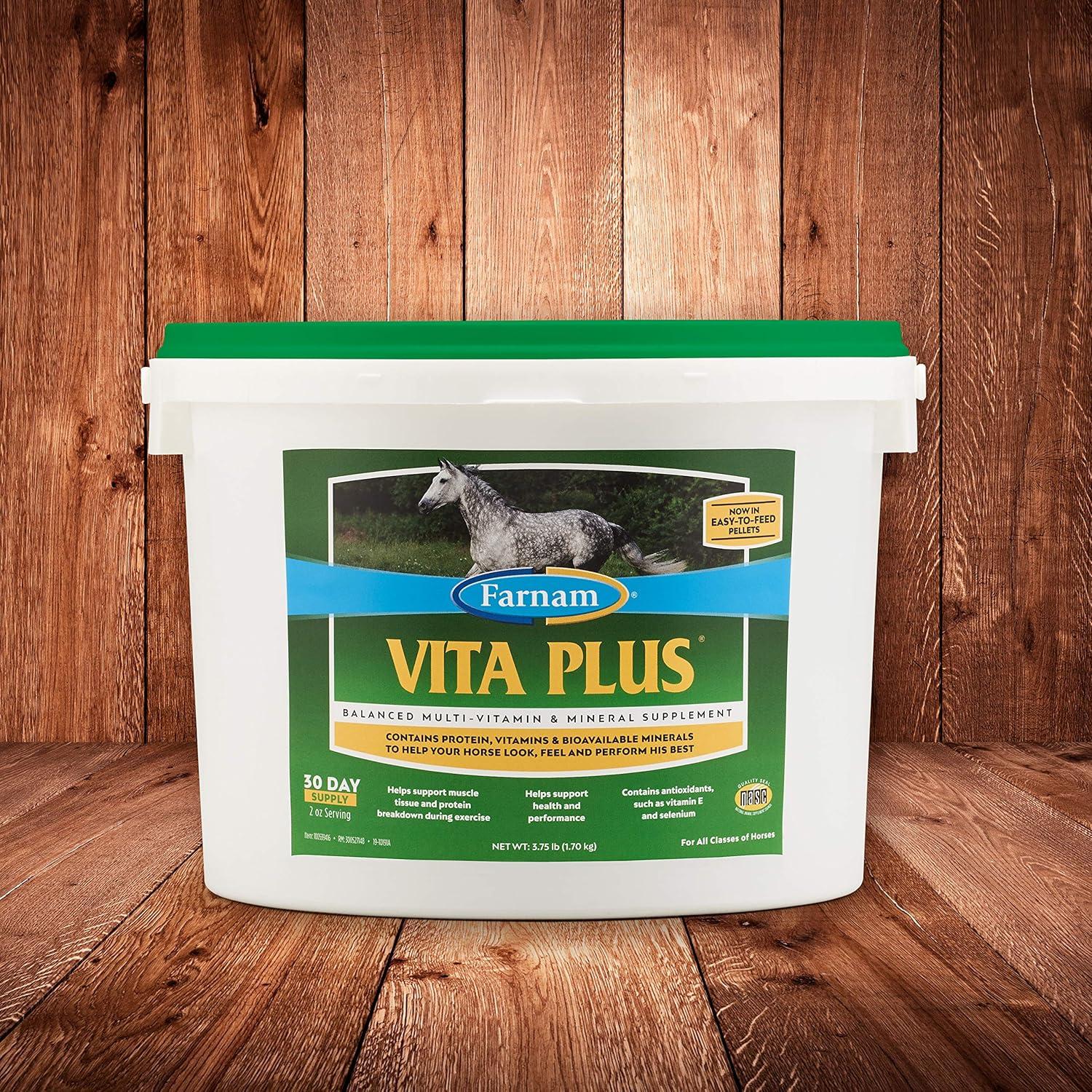 Suplemento Multivitamínico Vita Plus Farnam 1.70 kg para Caballos