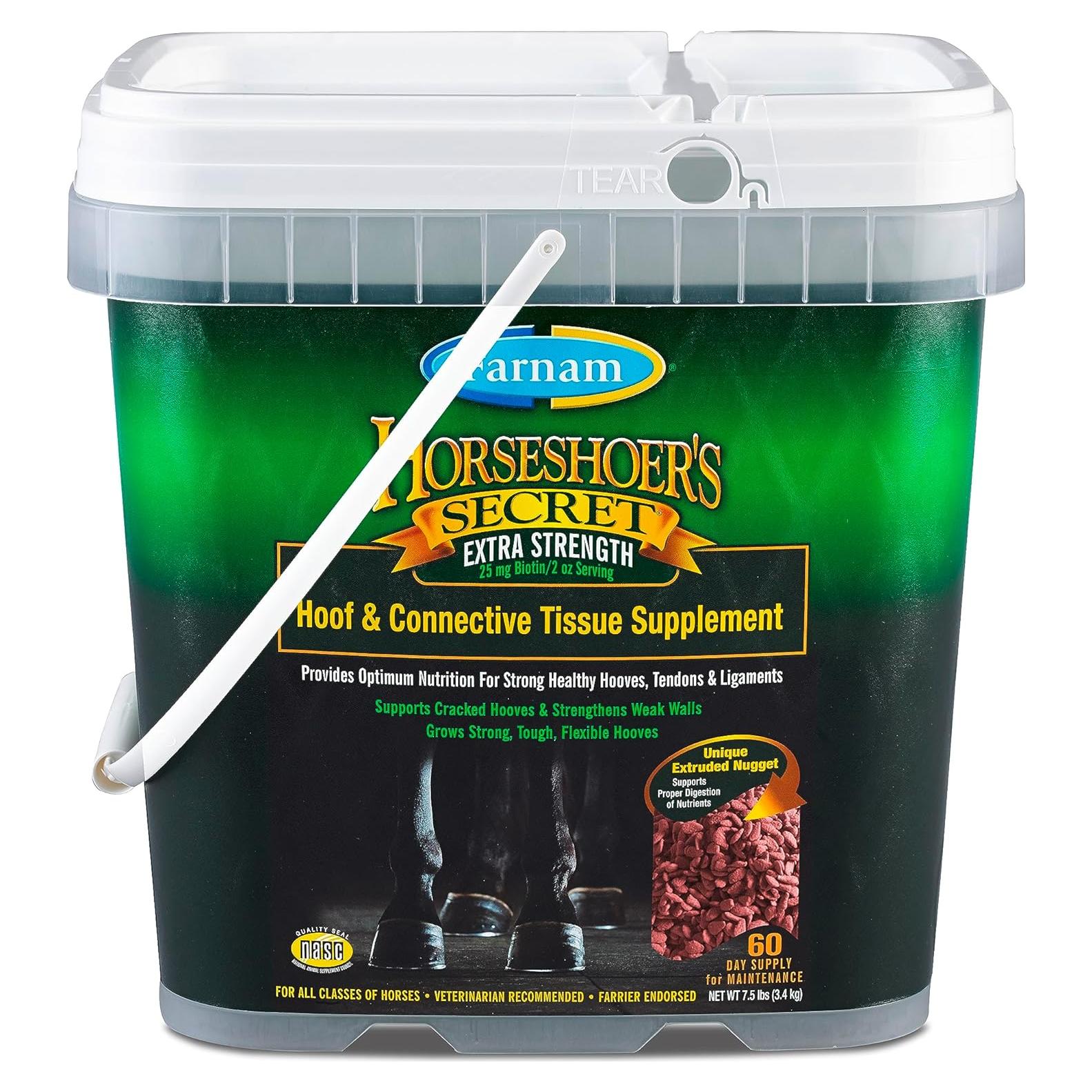 Suplemento para Pezuñas Horseshoer's Secret 3.4 kg - Salud y Fuerza