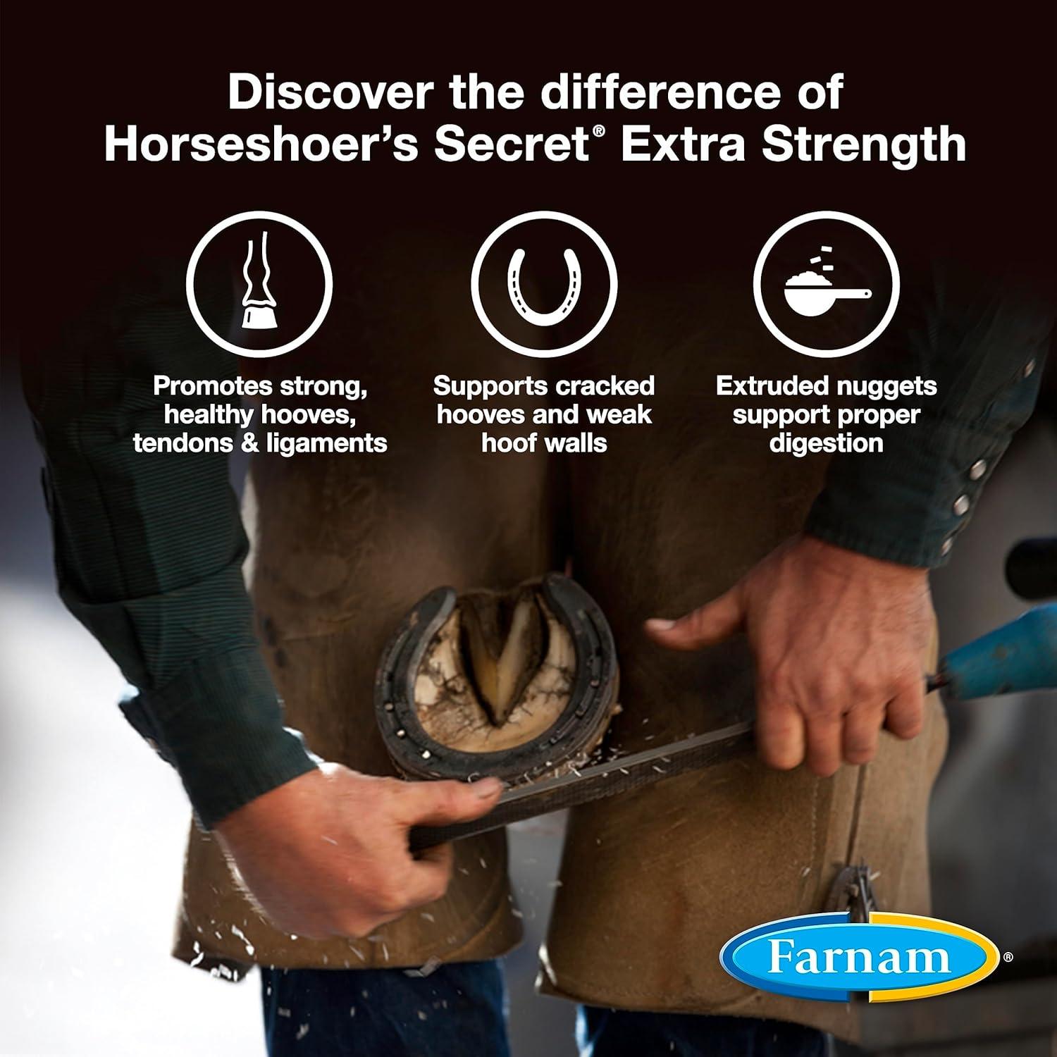 Suplemento para Pezuñas Horseshoer's Secret 3.4 kg - Salud y Fuerza