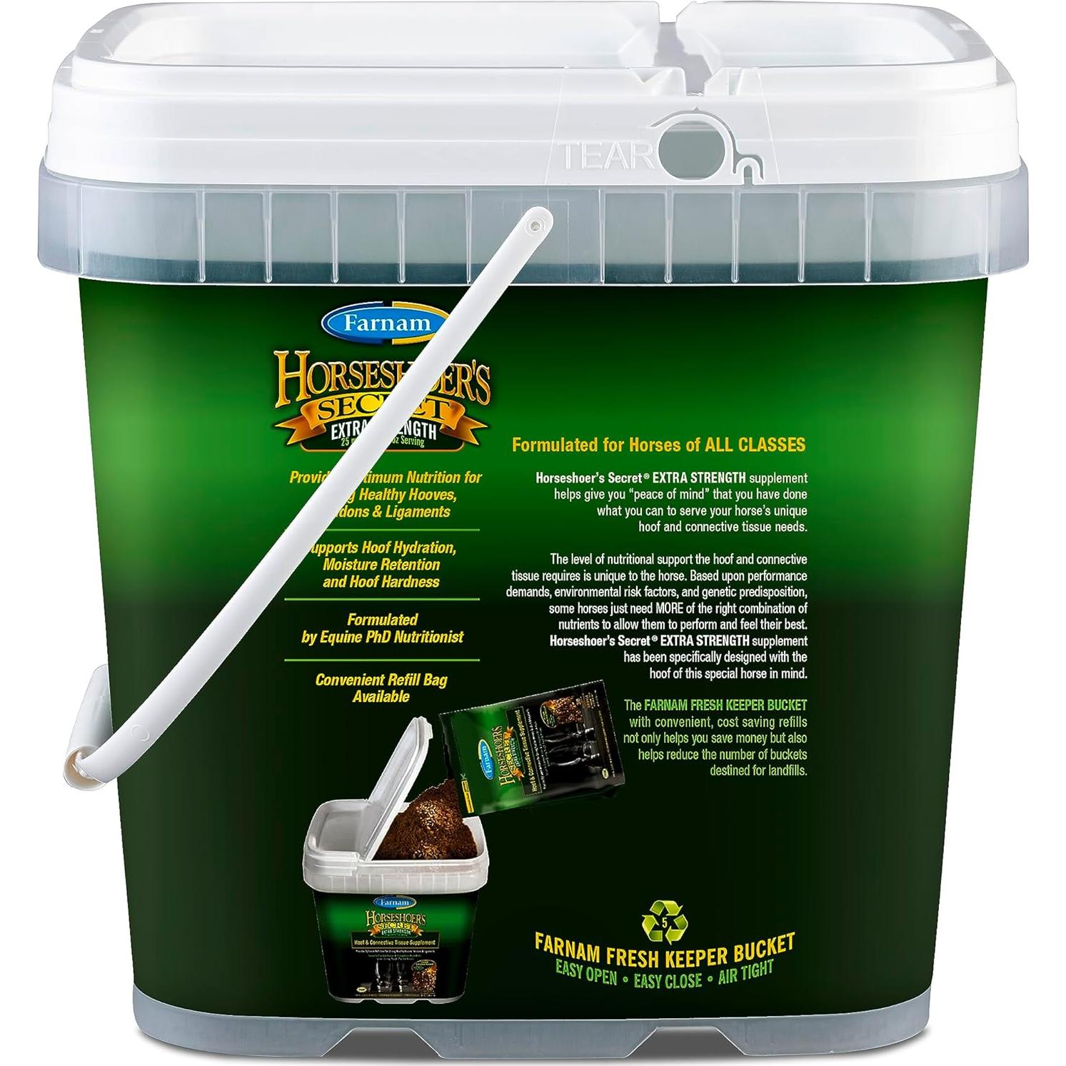 Suplemento para Pezuñas Horseshoer's Secret 3.4 kg - Salud y Fuerza