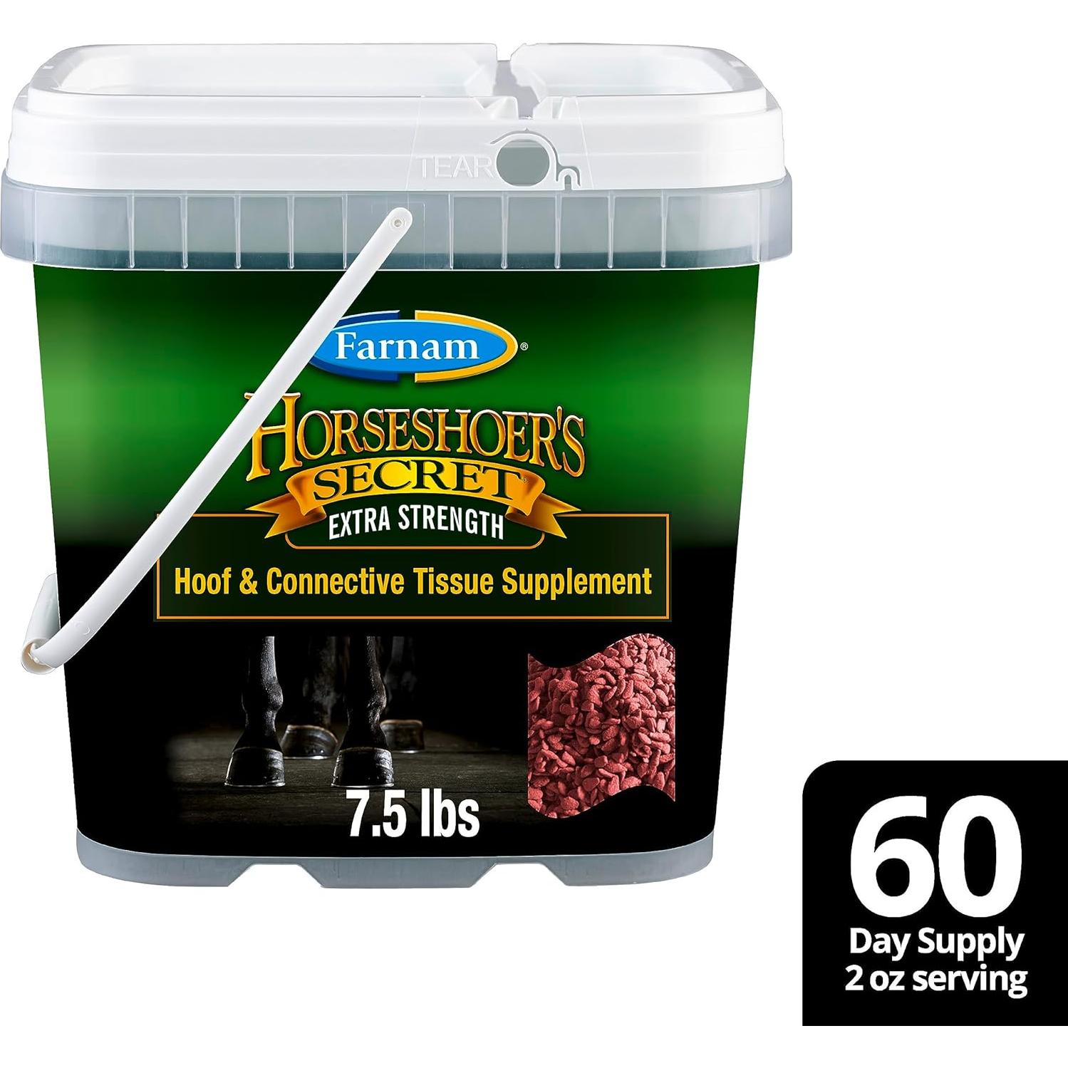 Suplemento para Pezuñas Horseshoer's Secret 3.4 kg - Salud y Fuerza