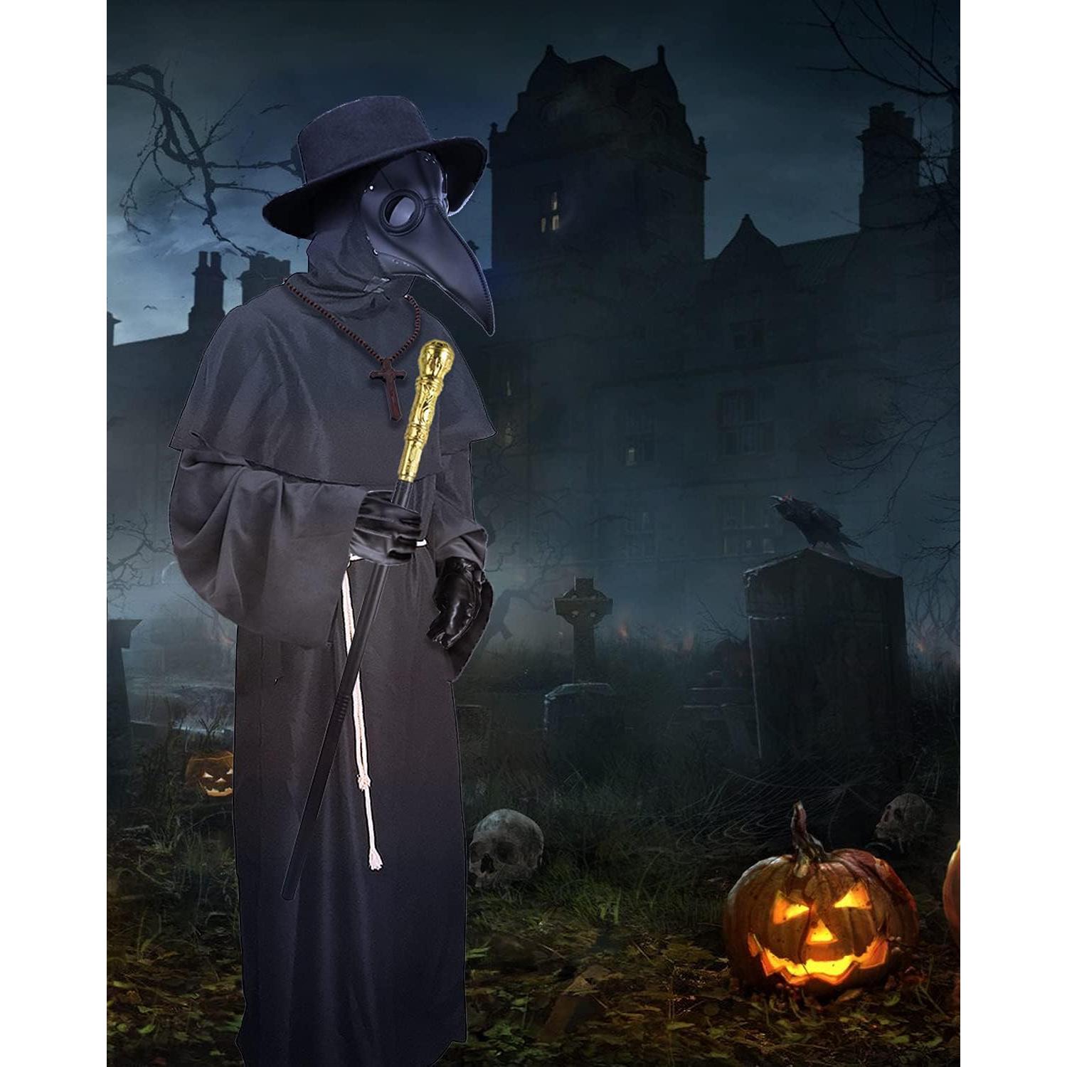 Disfraz de Doctor de la Plaga Nicexx 6 en 1 para Adultos