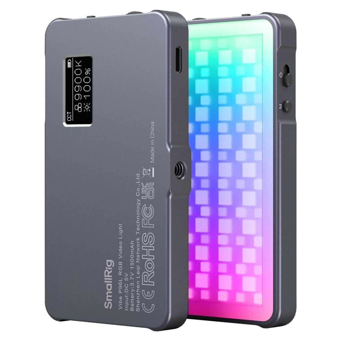 Luz de Video RGB SmallRig P96L LED Portátil 2500-8000K