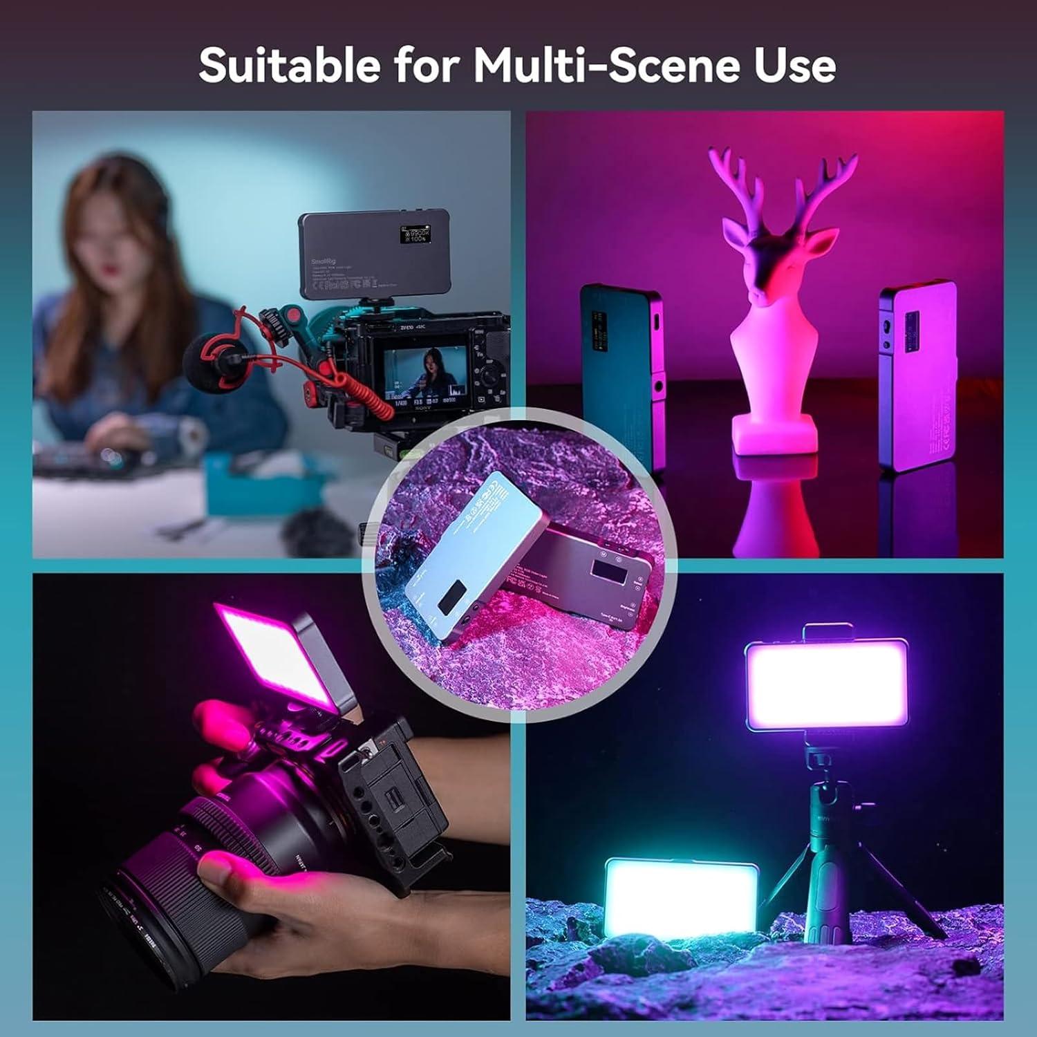 Luz de Video RGB SmallRig P96L LED Portátil 2500-8000K