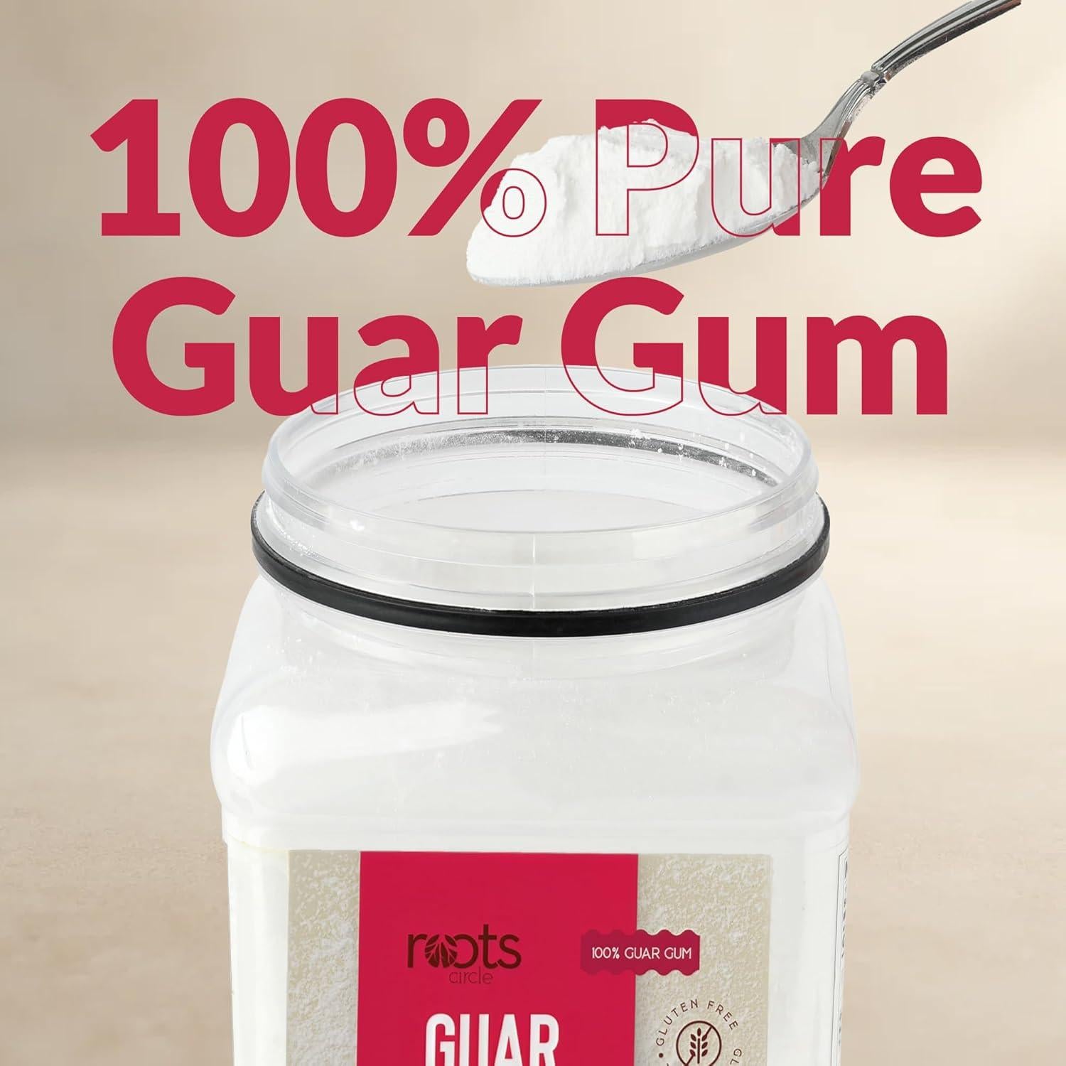 Polvo de Goma Guar Roots Circle 567g - Espesante Natural Vegano