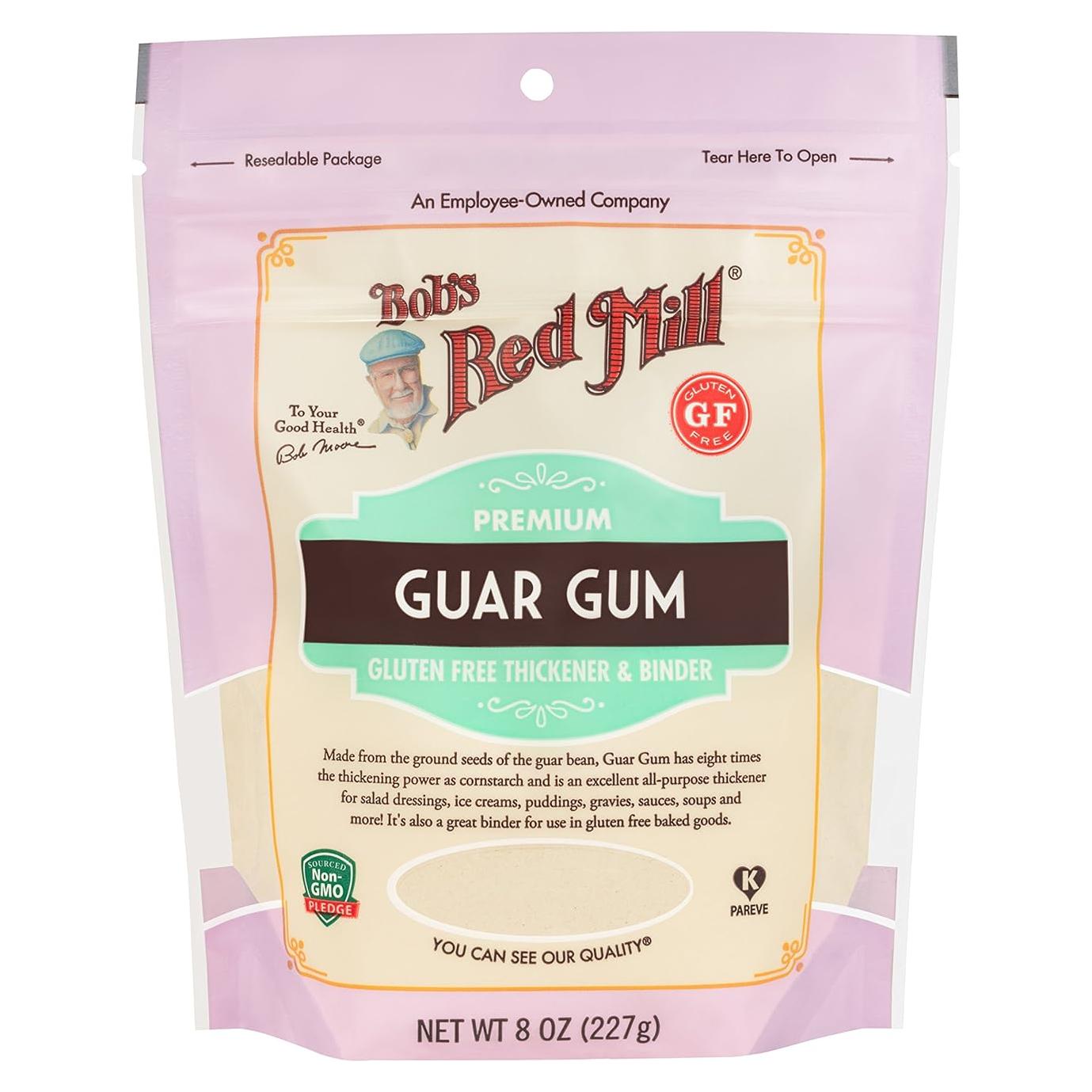 Goma Guar Bob's Red Mill 227g - Vegana, Sin Gluten, Kosher