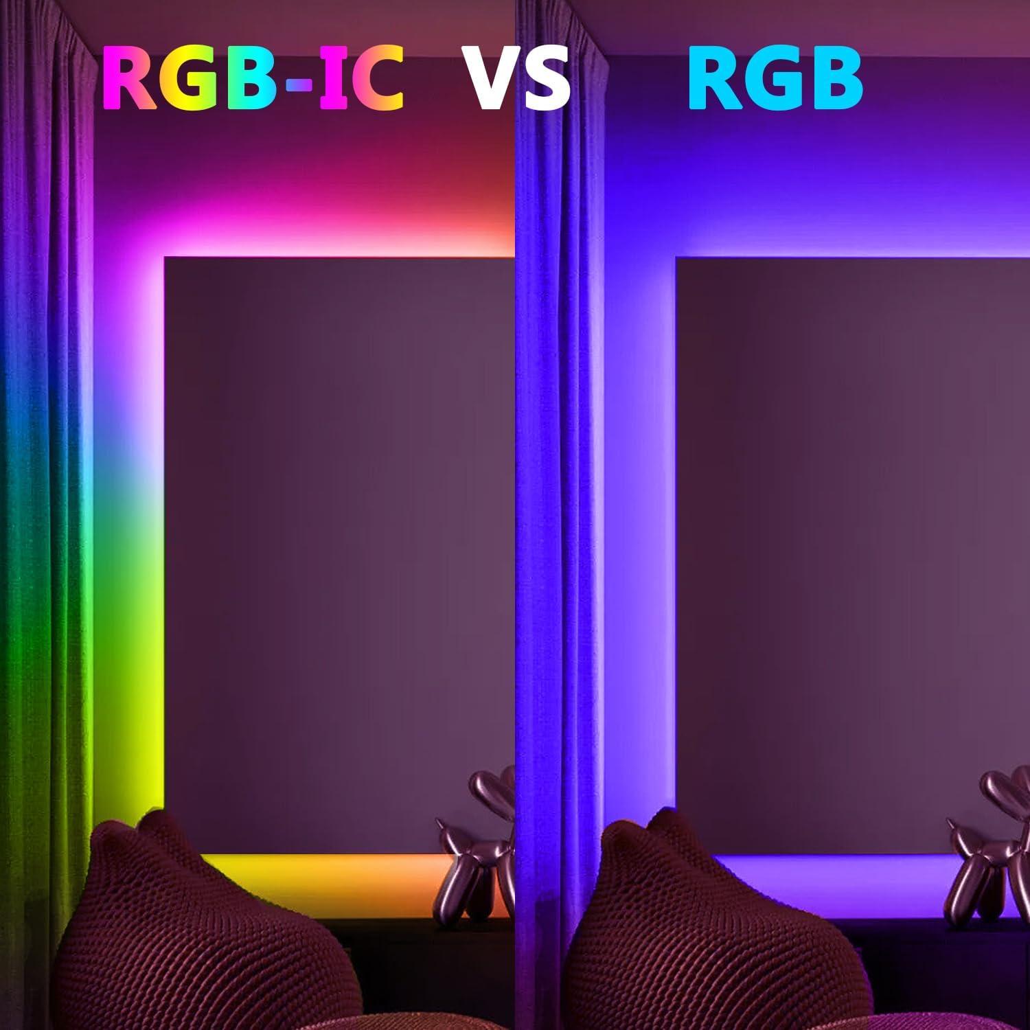 Tiras LED Inteligentes RGB Phopollo 5m Control APP Bluetooth