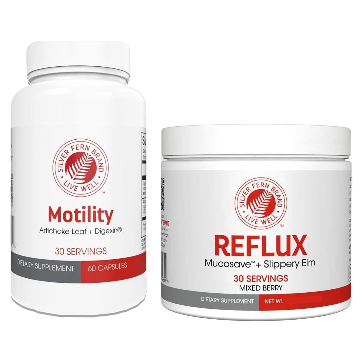 Kit Digestivo Slow Motility+ Silver Fern - 30 Días - Baya