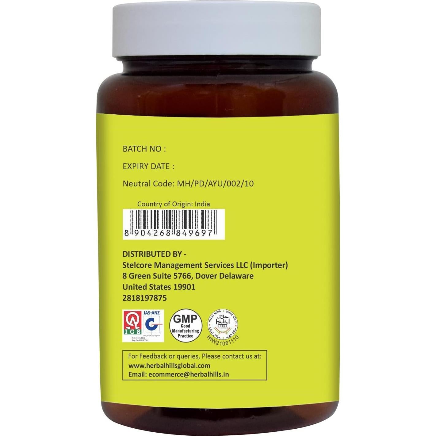 Cápsulas de Melón Amargo Herbal Hills 120 unidades 900 mg