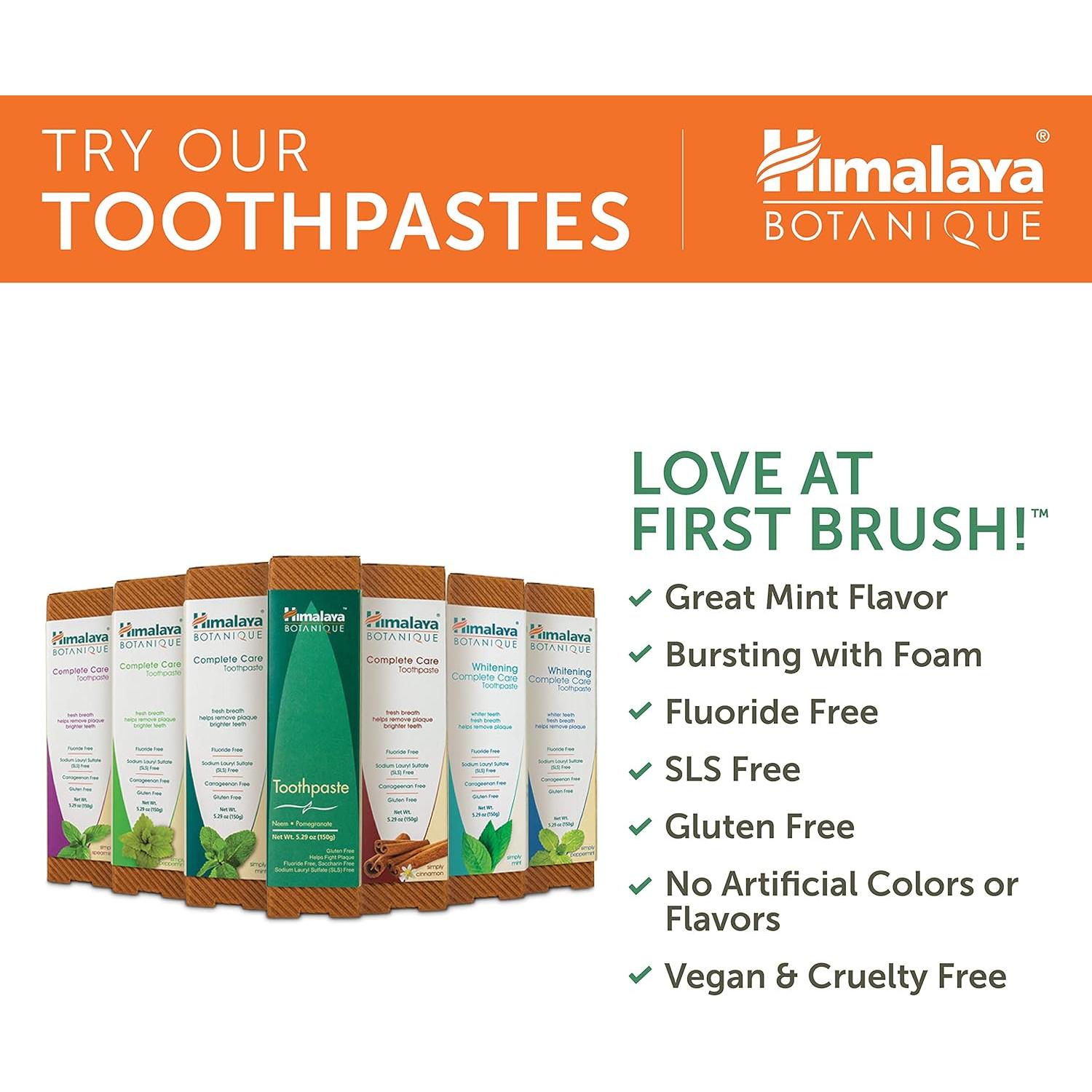 Suplemento Herbal Himalaya GlucoCare 180 Cápsulas Veganas