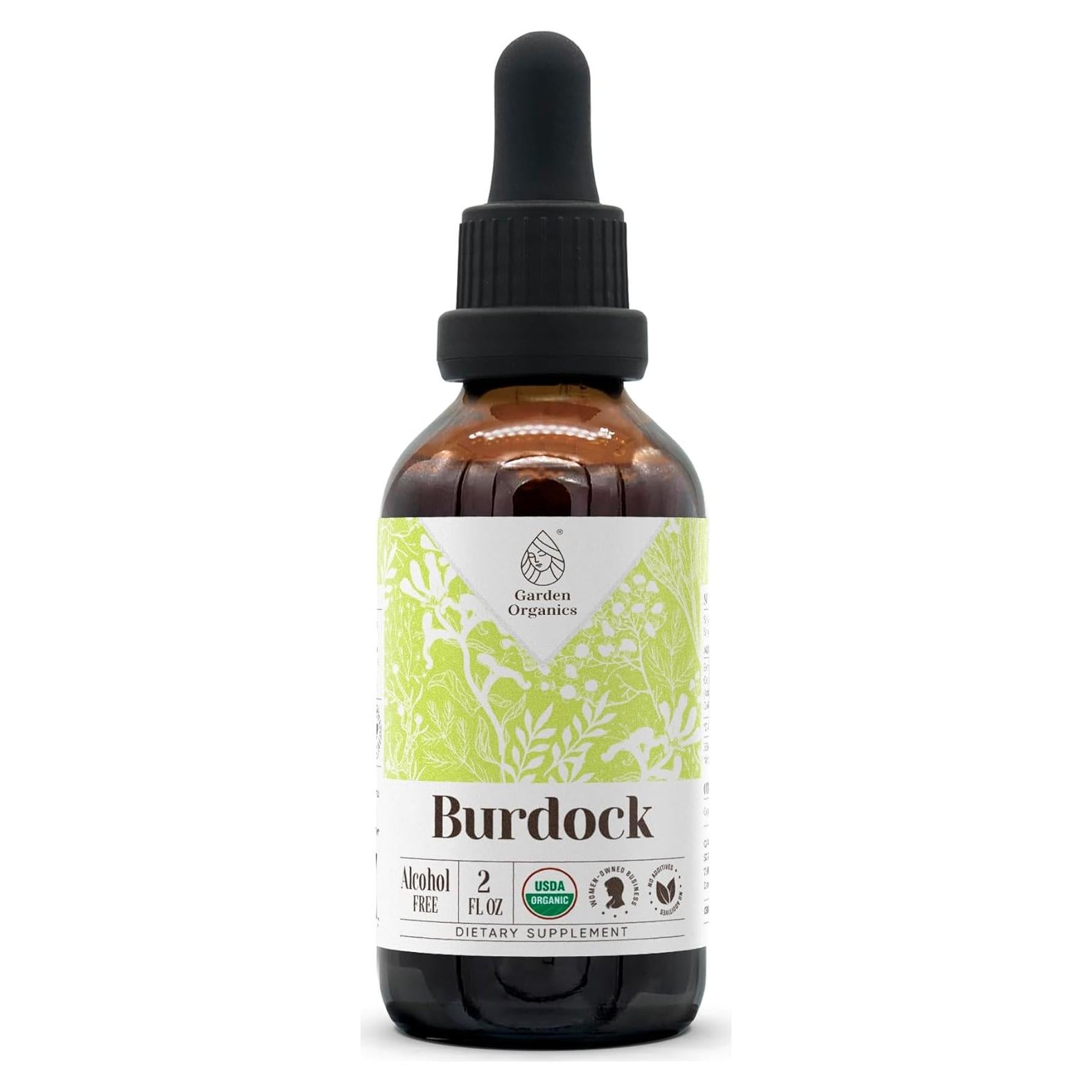 Extracto de Bardana Orgánico Garden Organics 59 ml Sin Alcohol