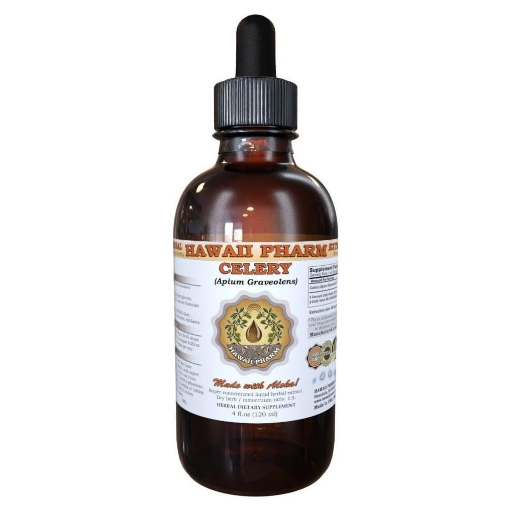 Extracto líquido de apio orgánico HawaiiPharm 118.29 ml