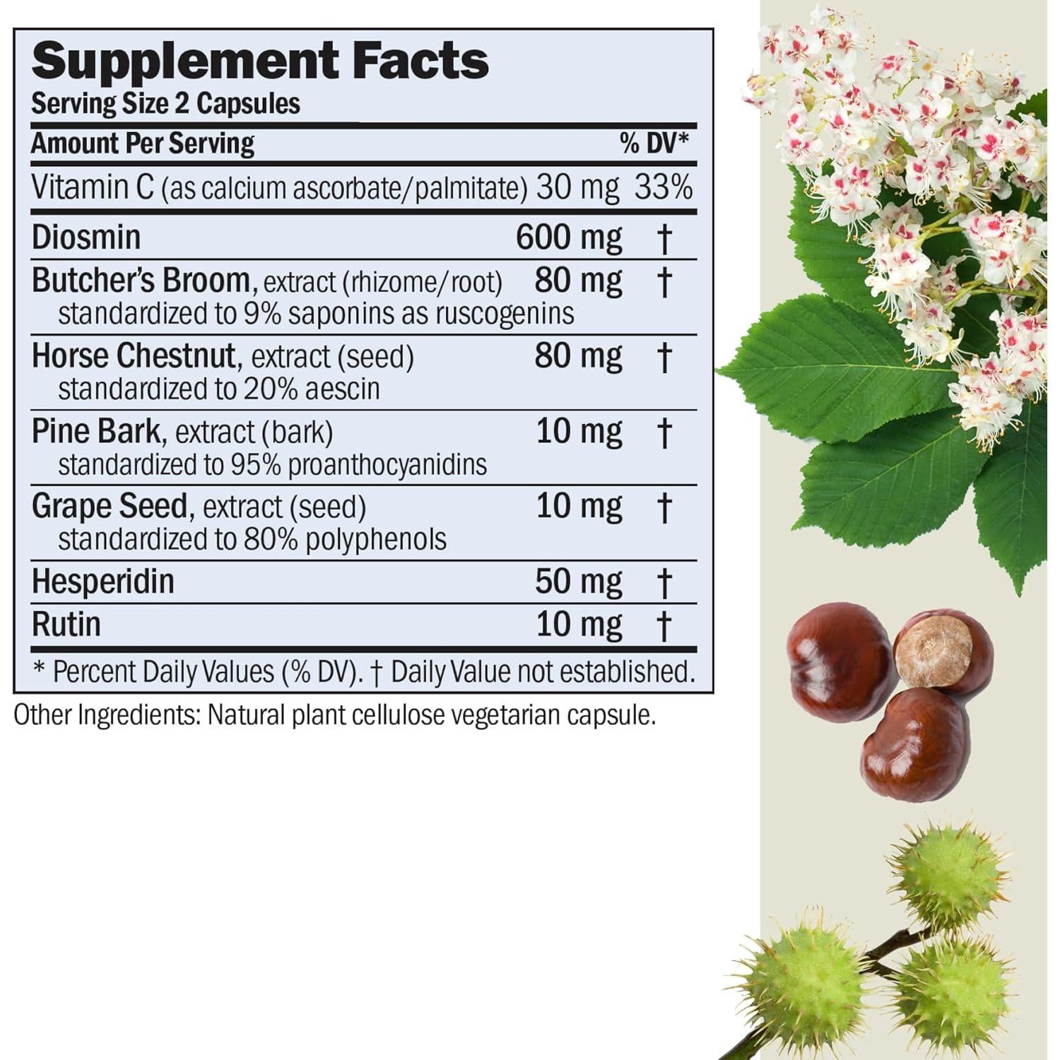 Suplemento Circulación Andrew Lessman 30 Cápsulas Diosmina