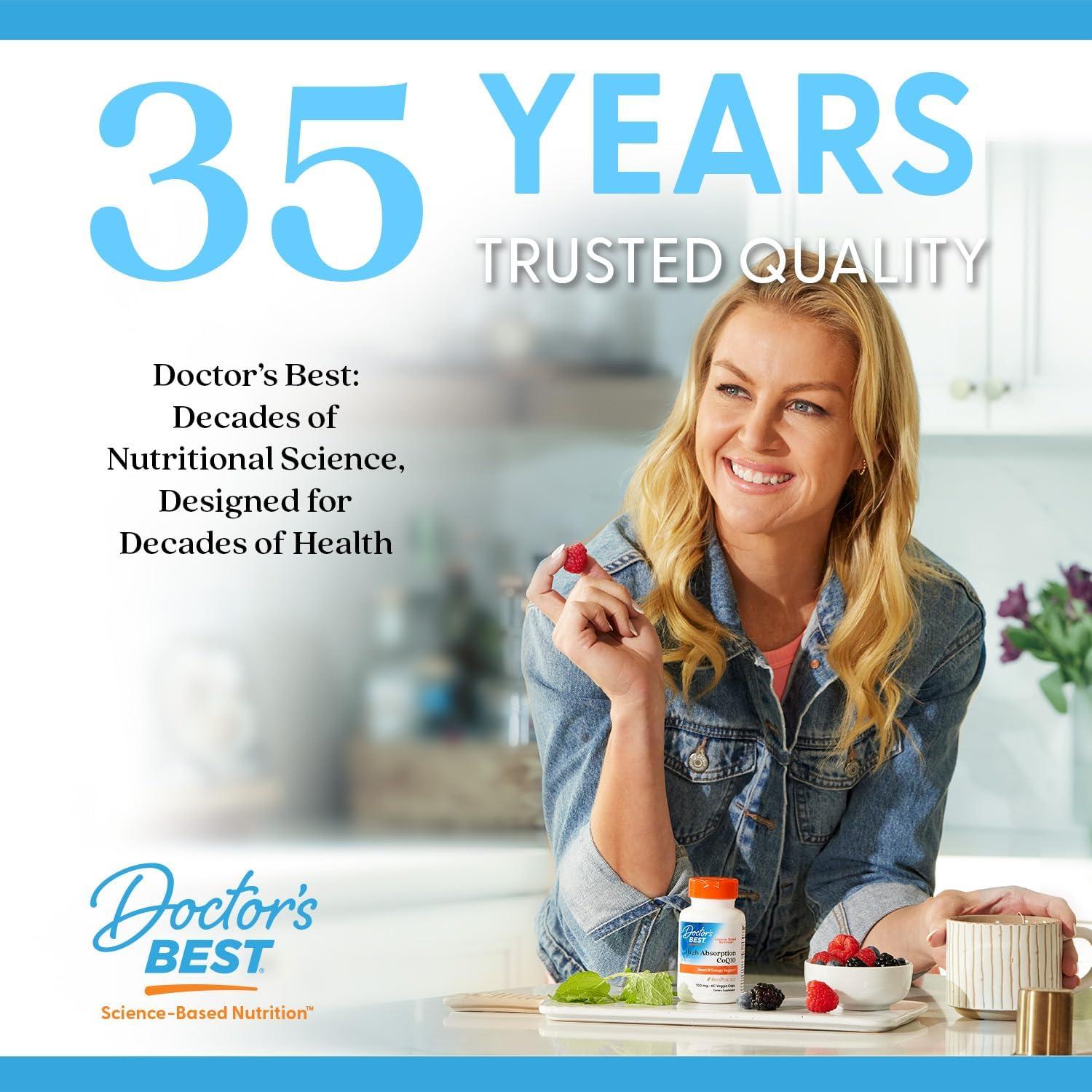 Soporte de Venas Doctor's Best 60 Cápsulas Veganas - Circulación Saludable