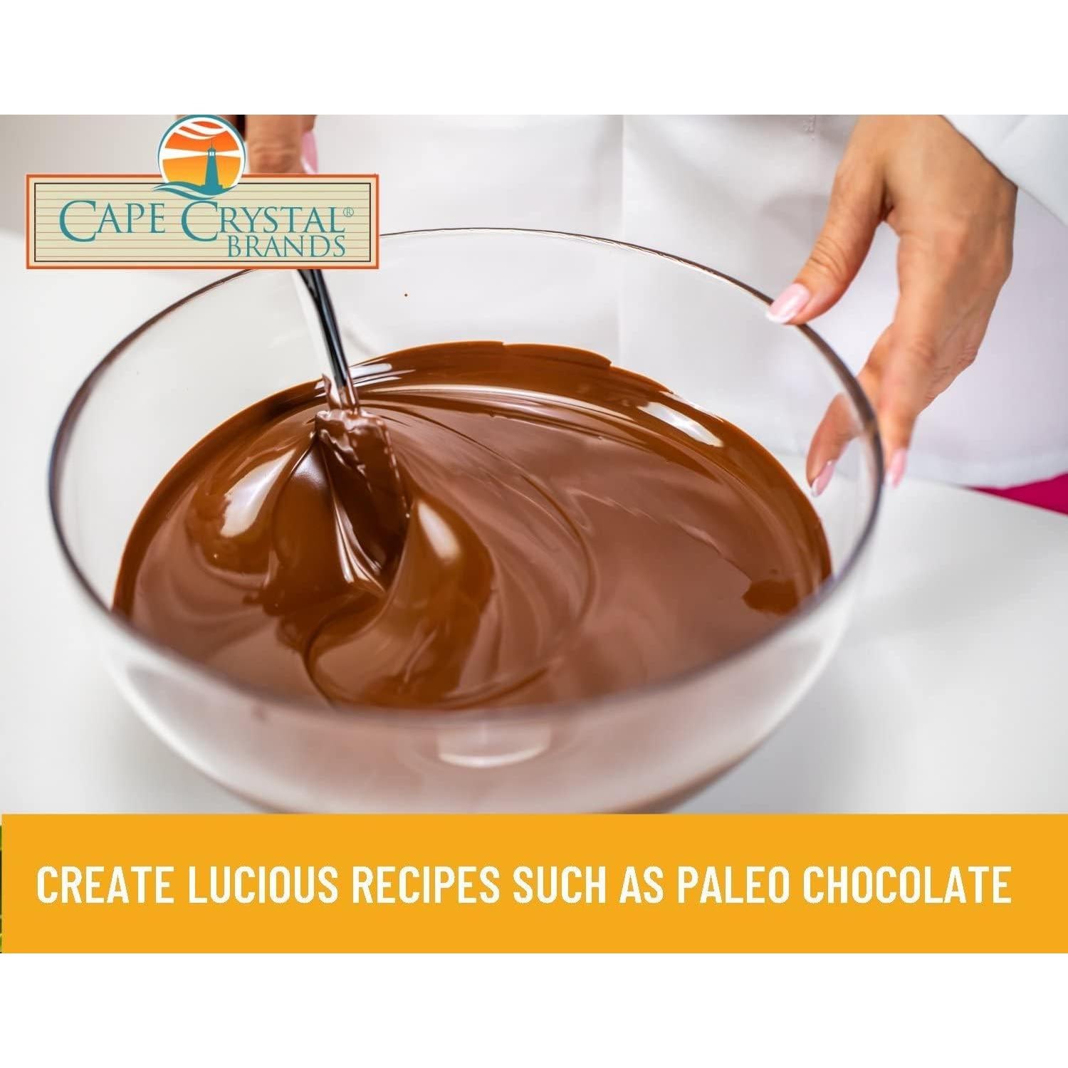 Polvo de Lecitina de Girasol Cape Crystal 226.8 g - Vegano y Sin Gluten