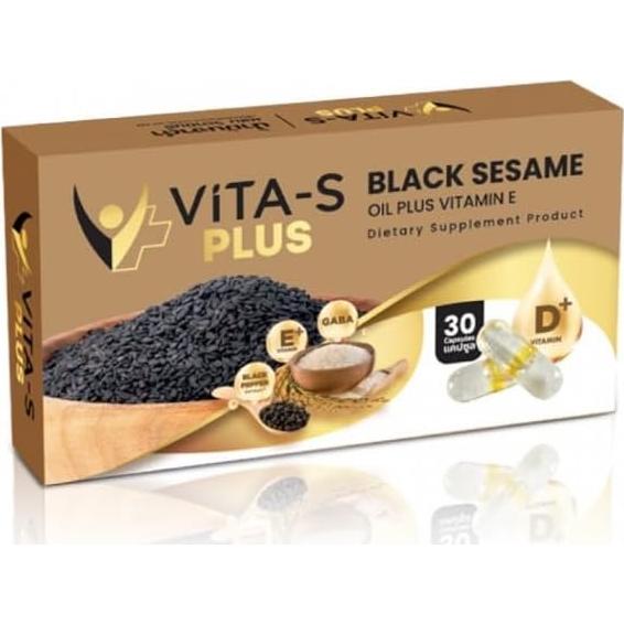 Aceite de Sésamo Negro Vita-S 30 Cápsulas 49.6g