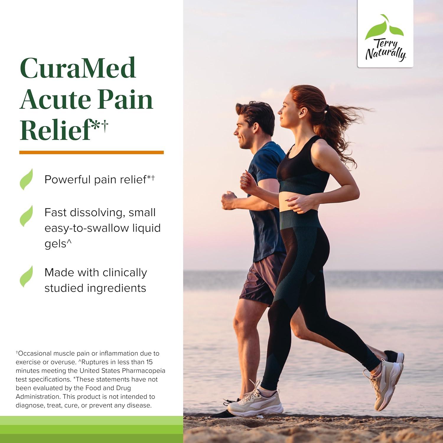 Terry Naturally CuraMed Suplemento de Cúrcuma y Boswellia 120 Geles