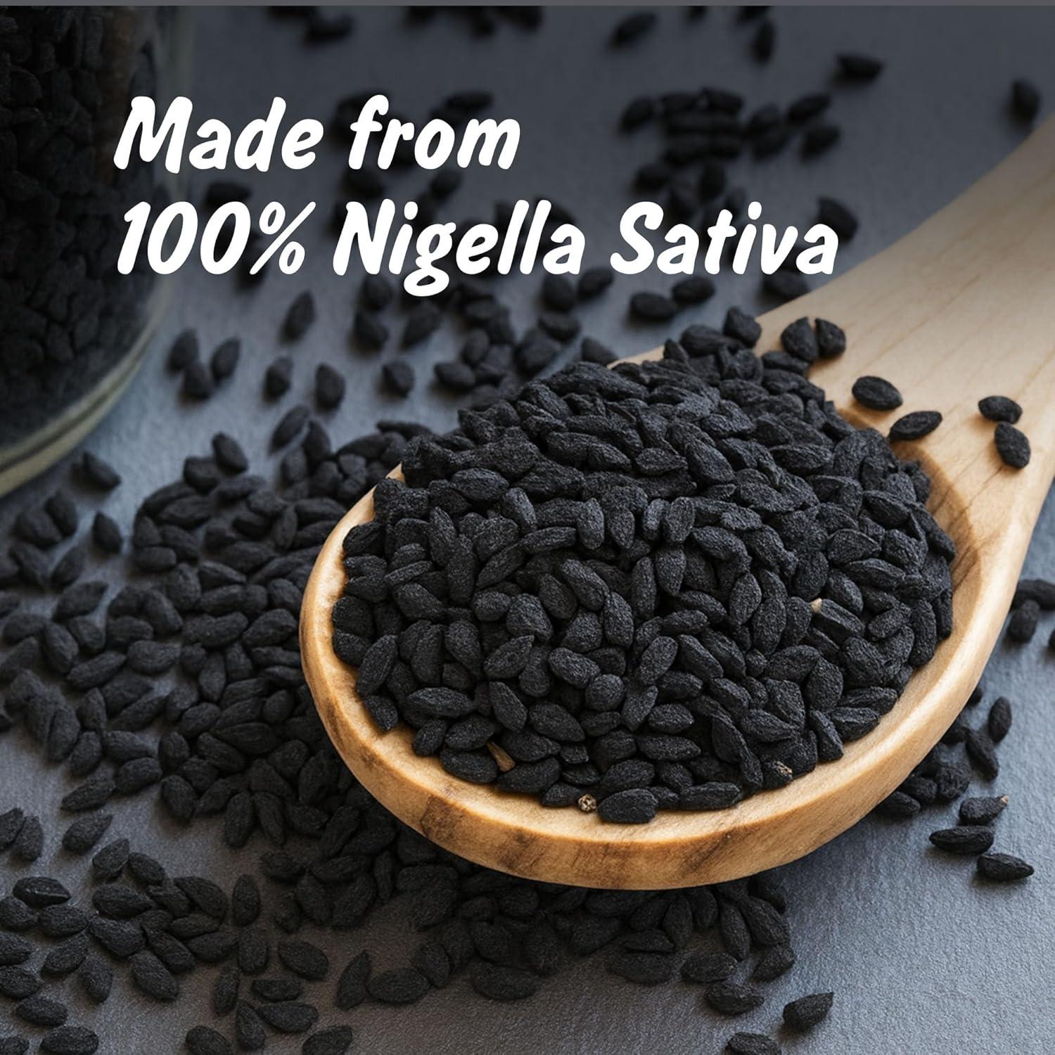 Polvo de Semilla Negra Orgánico USDA 113 g - Nigella Sativa
