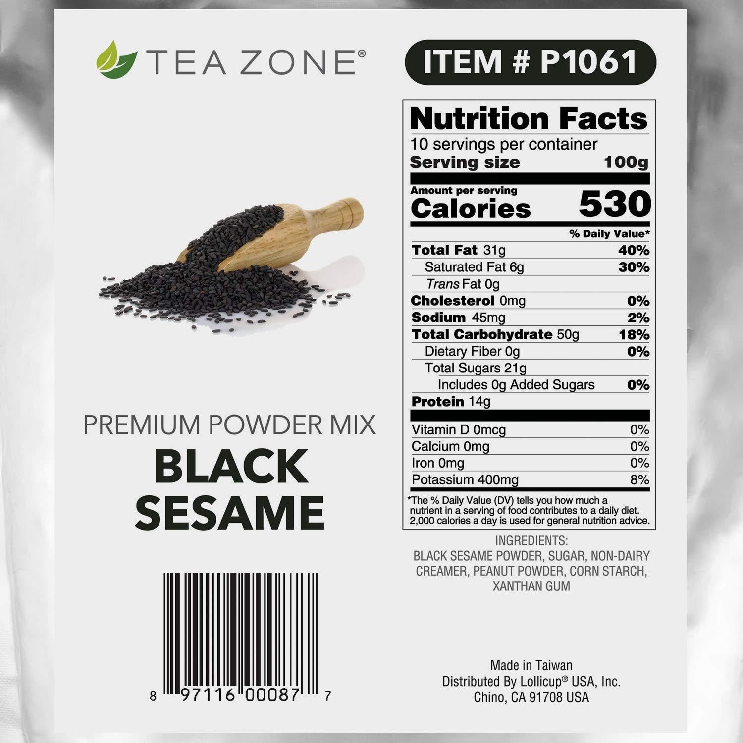 Polvo de Sésamo Tea Zone 1 kg - Mezcla Premium para Bebidas