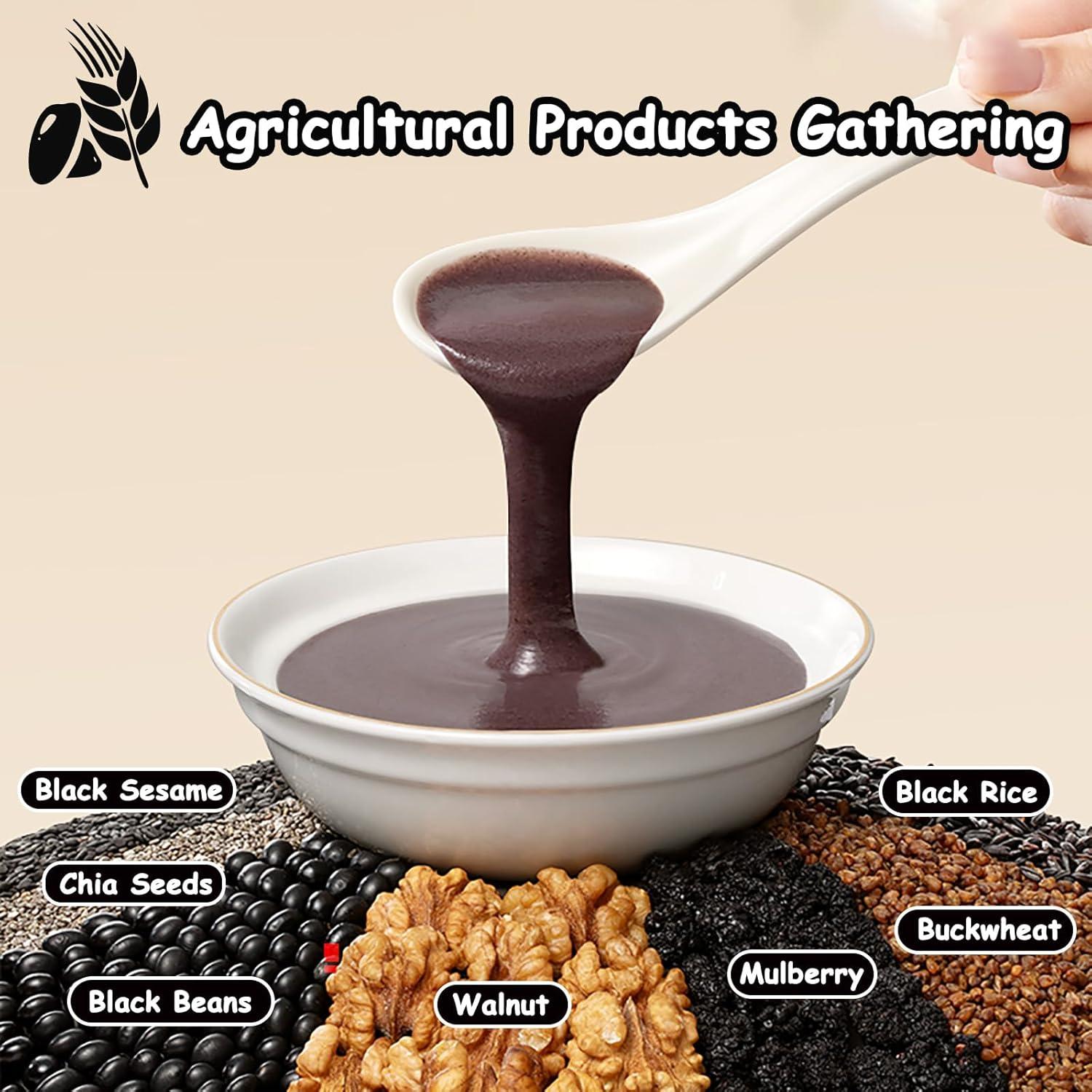 Polvo de Frijol Negro KachiKachi 700g - Sin Azúcar Añadido