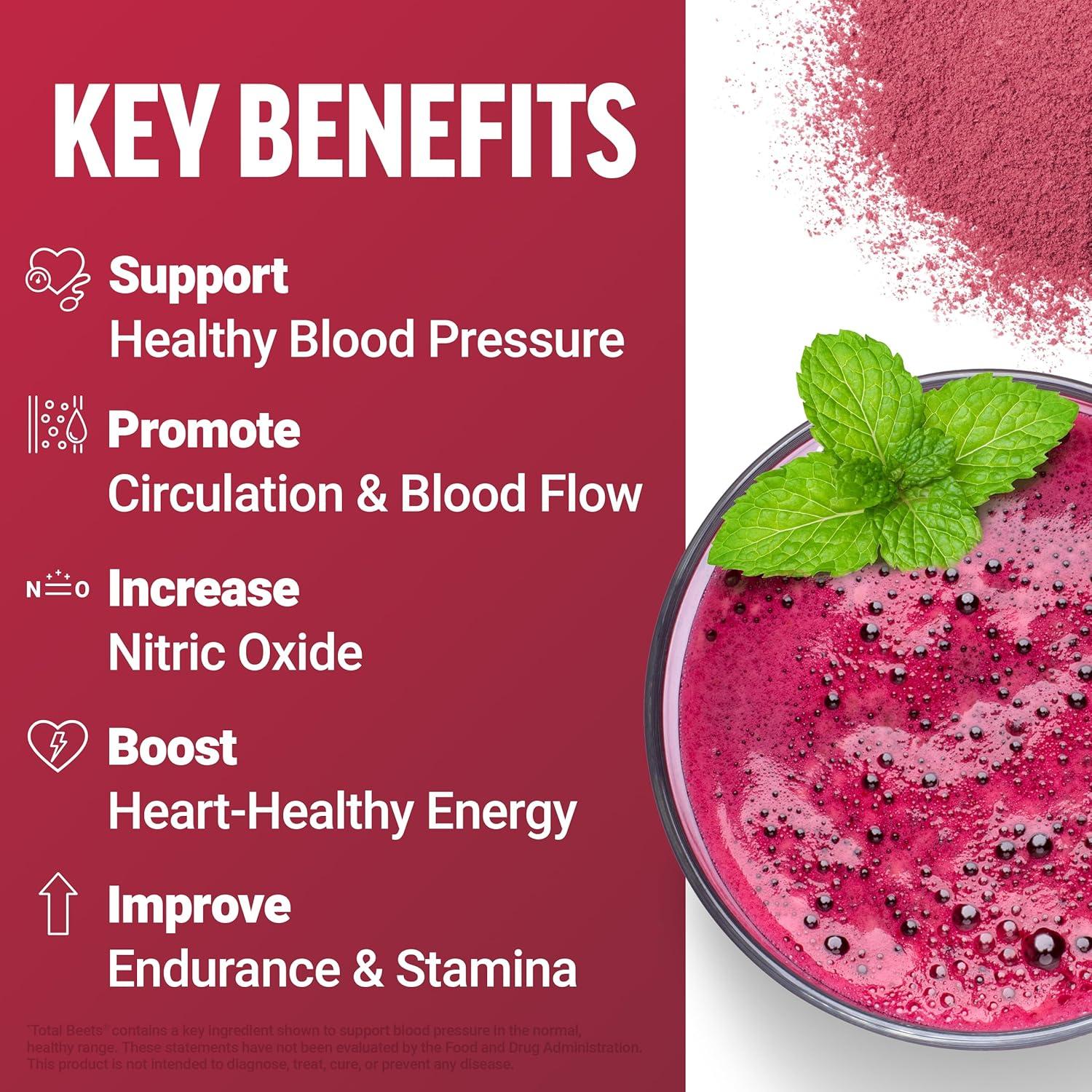 Force Factor Total Beets Polvo 200g - Apoyo Cardiovascular y Energía