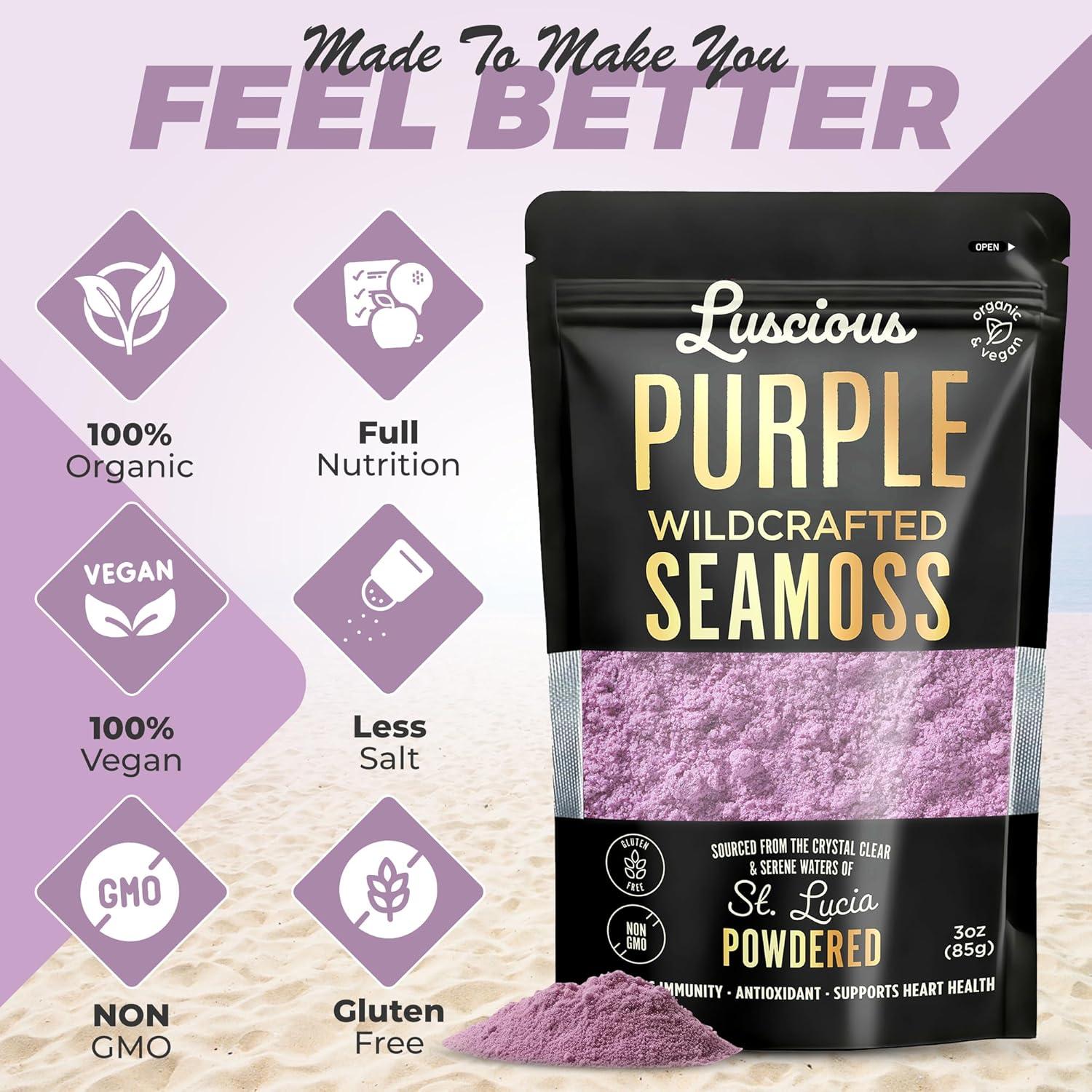 Polvo de Musgo Marino Irlandés Orgánico Luscious Spice 85 g