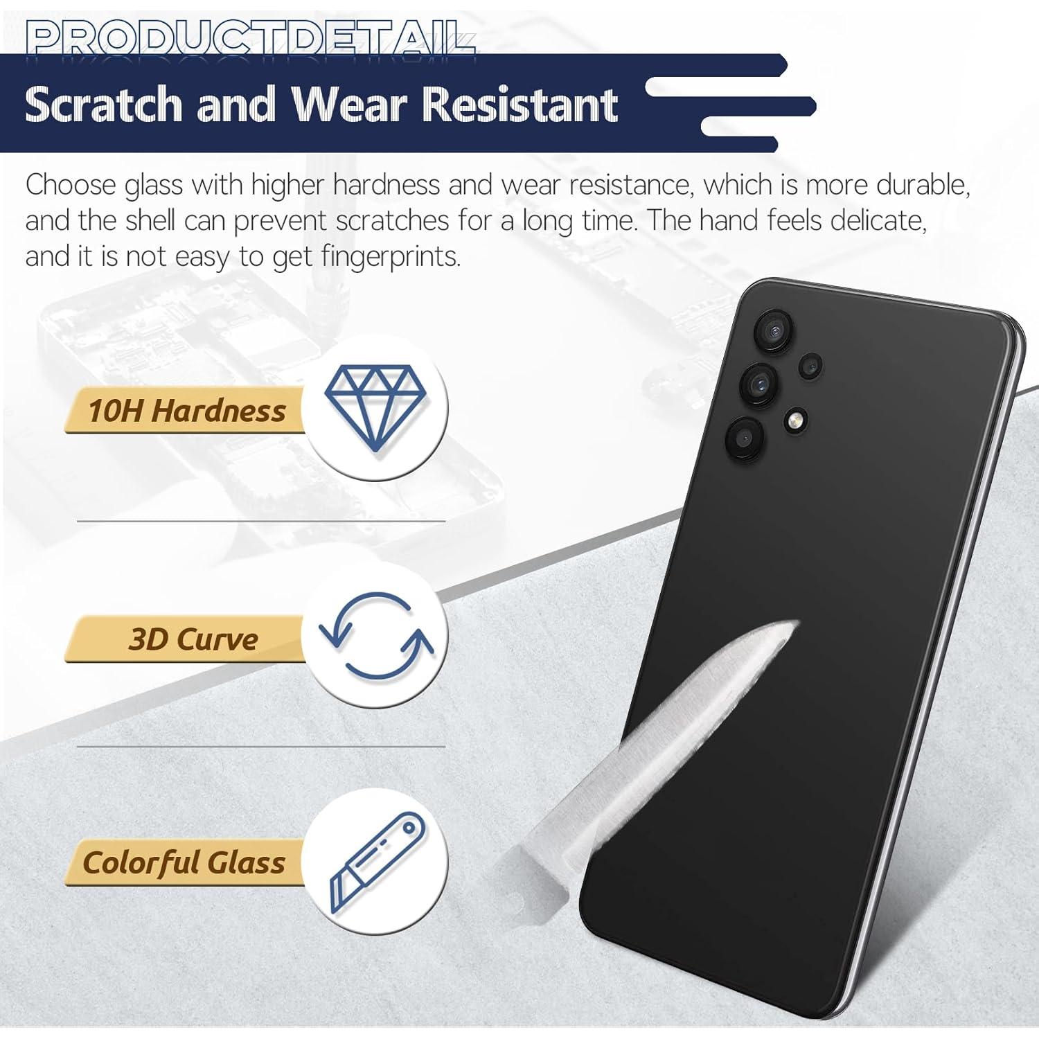 Cubierta Trasera Reemplazo Samsung Galaxy A32 5G Negro