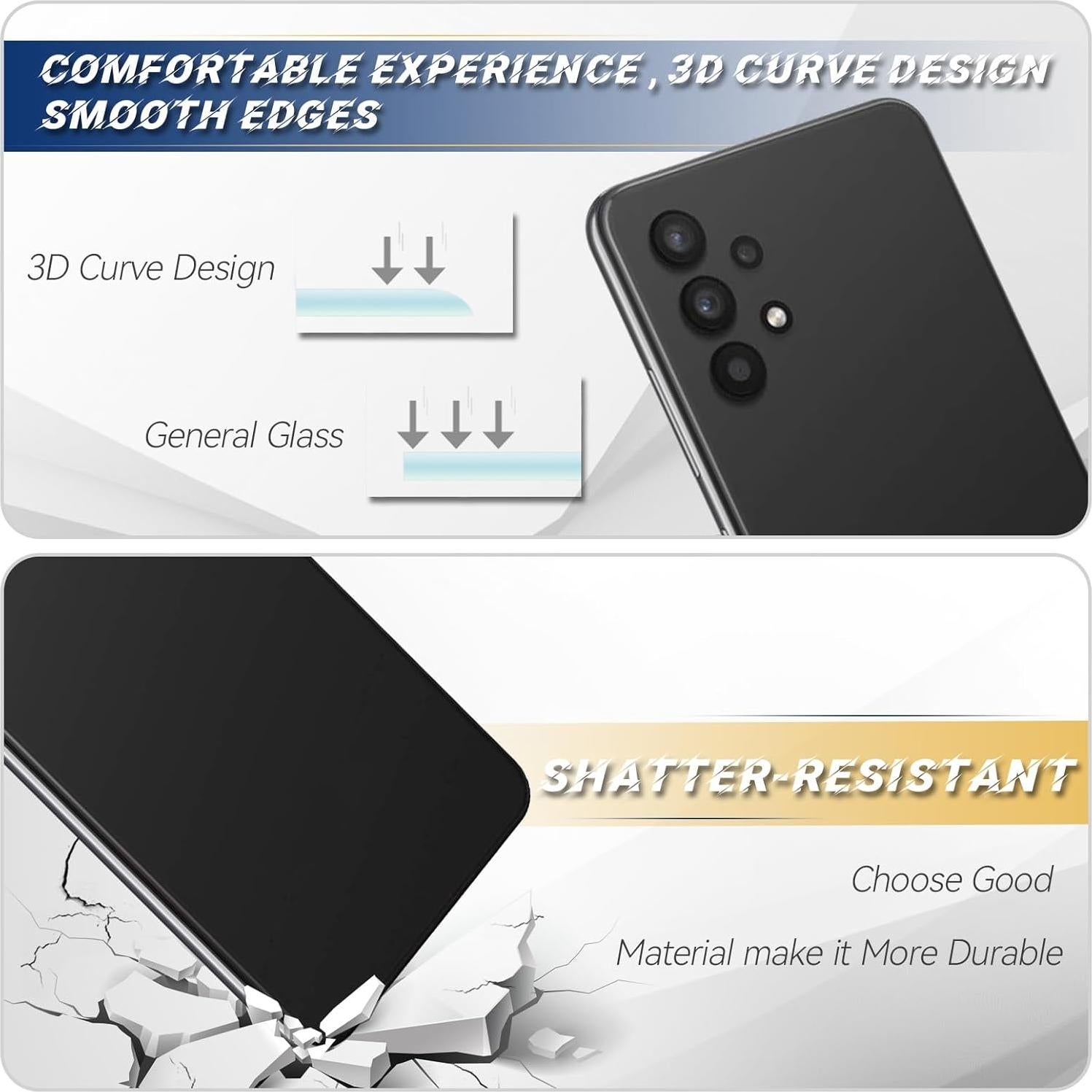 Cubierta Trasera Reemplazo Samsung Galaxy A32 5G Negro