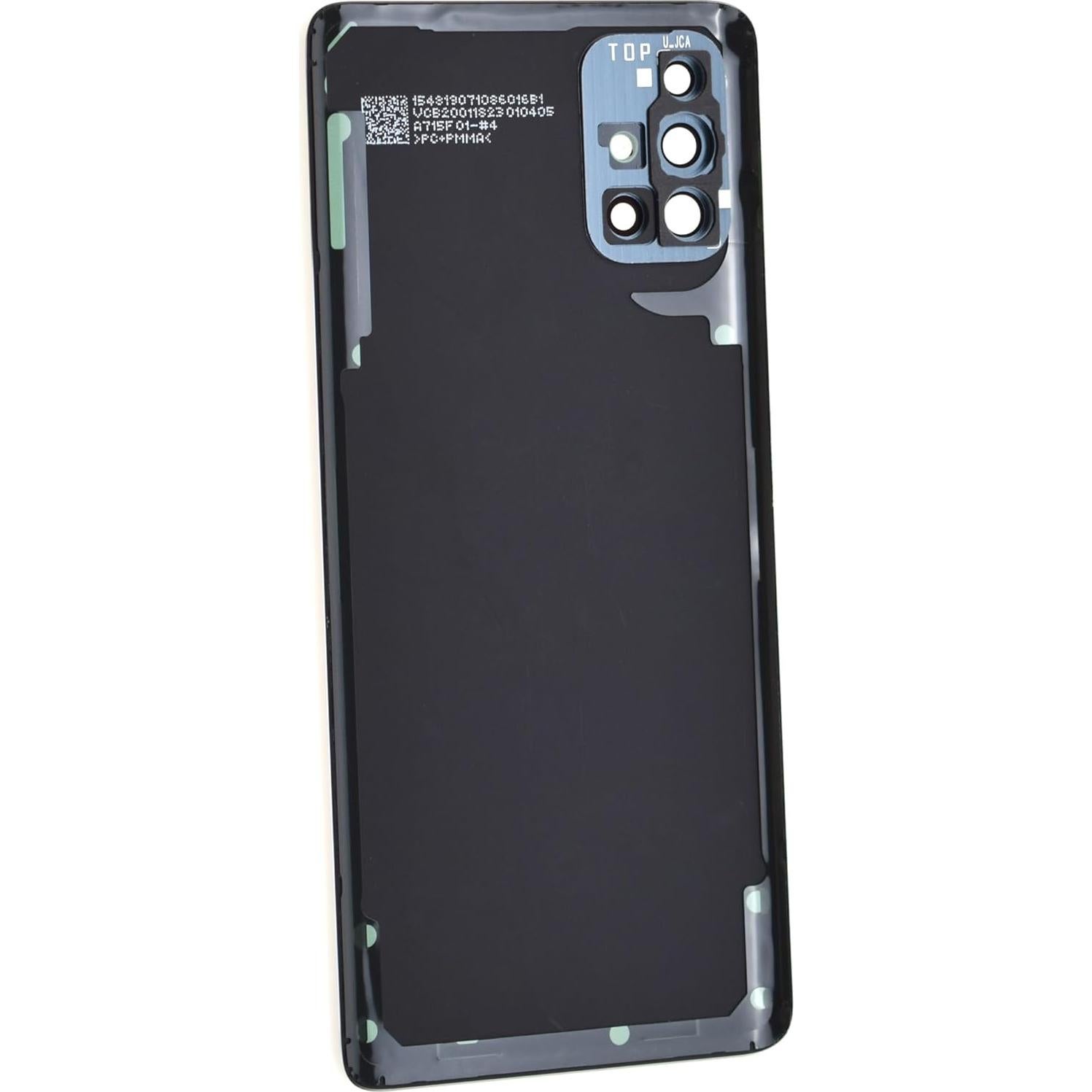 Cubierta de respaldo Prism Crush Black para Samsung Galaxy A71