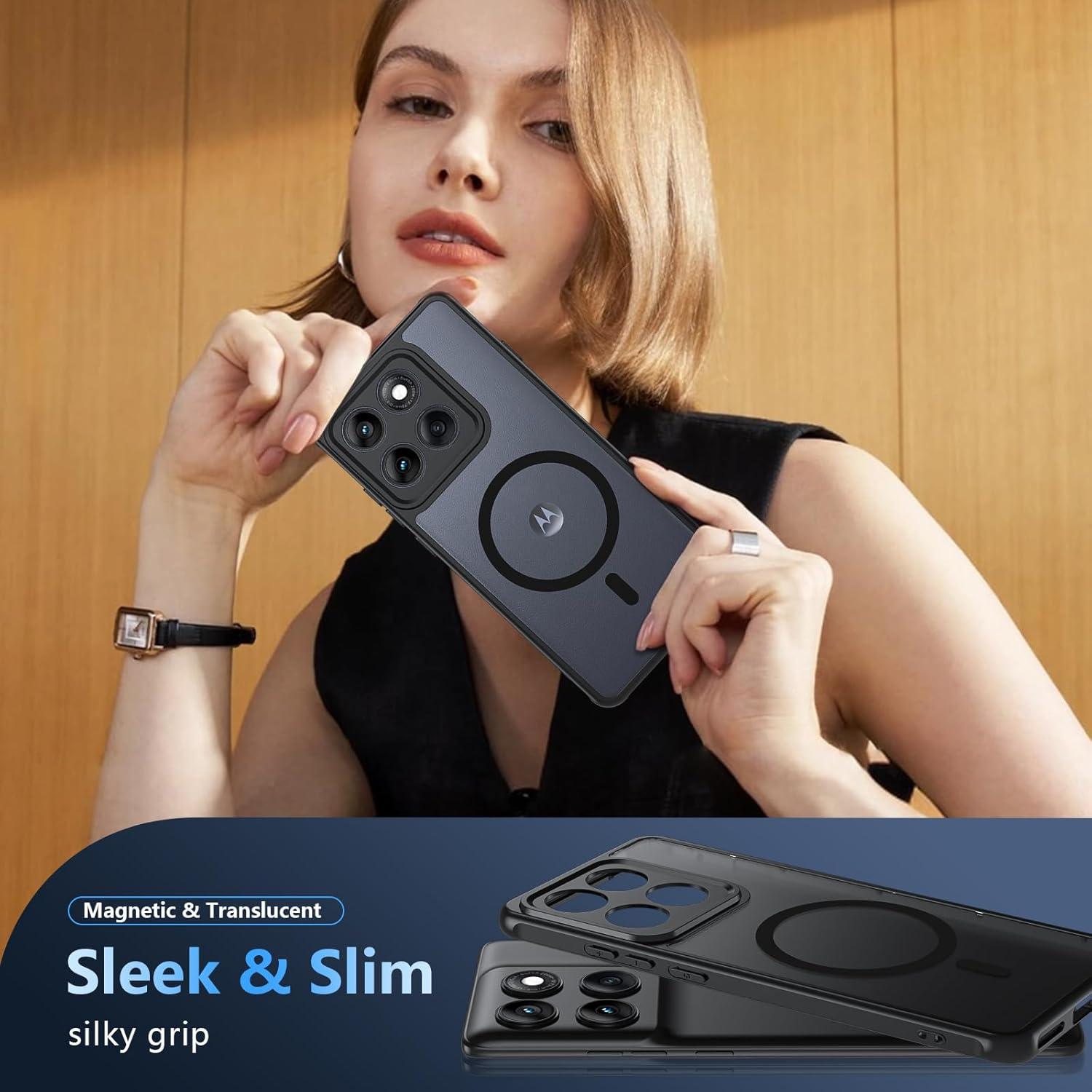 Funda Magnética para Motorola Edge 2025 - Protección Militar