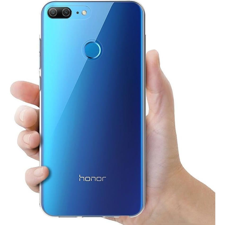 Funda Bumper de Gel TPU Transparente para Huawei Honor 9 Lite