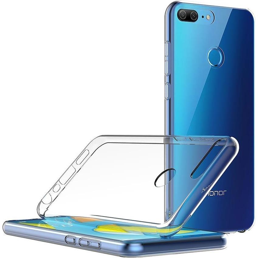 Funda Bumper de Gel TPU Transparente para Huawei Honor 9 Lite