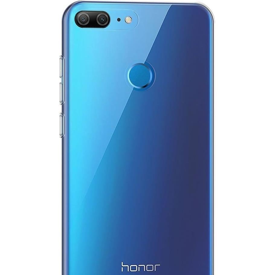 Funda Bumper de Gel TPU Transparente para Huawei Honor 9 Lite