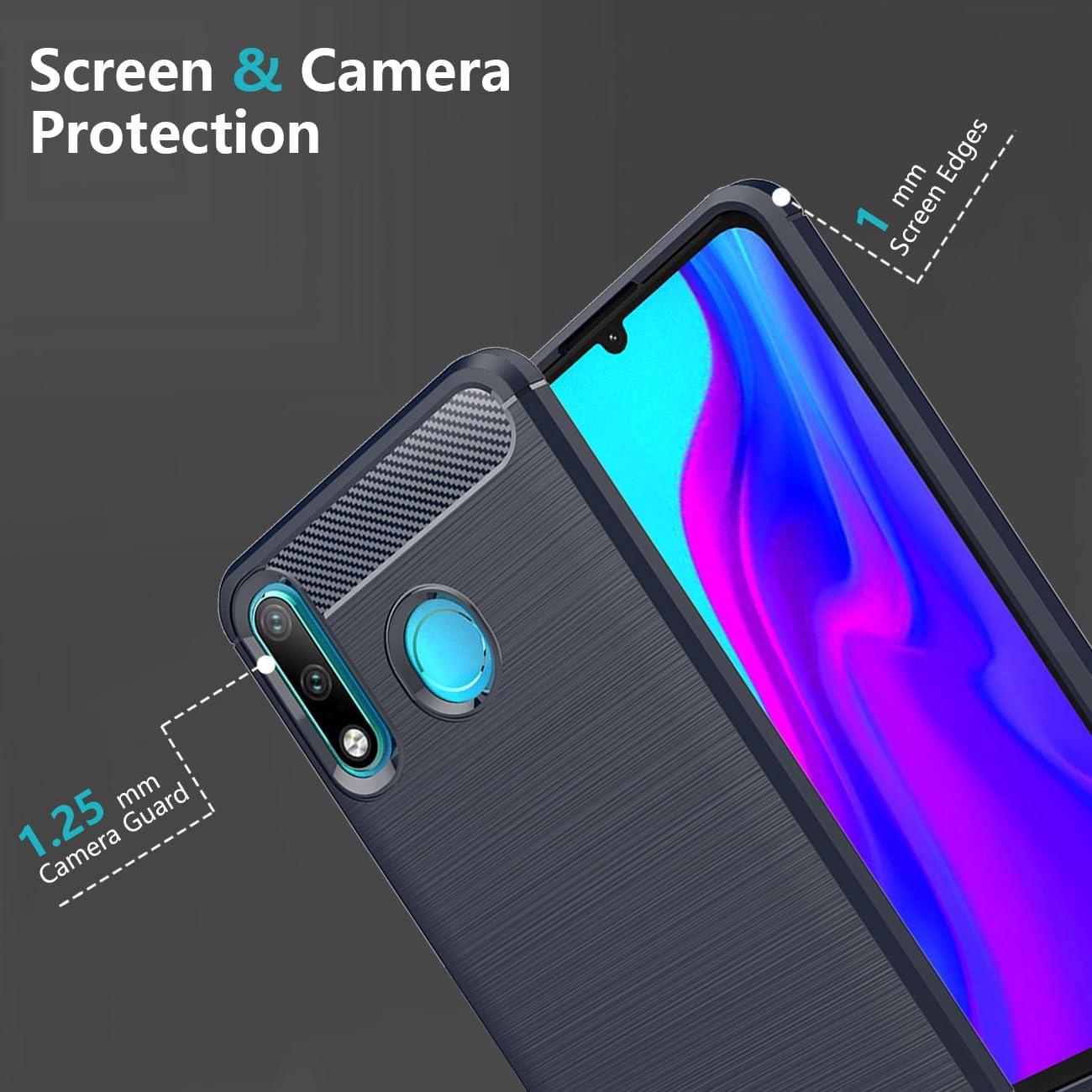 Funda TPU Azul Marino para Huawei P30 Lite / Nova 4E - Antigolpes