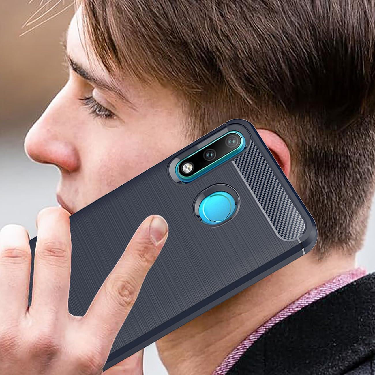 Funda TPU Azul Marino para Huawei P30 Lite / Nova 4E - Antigolpes
