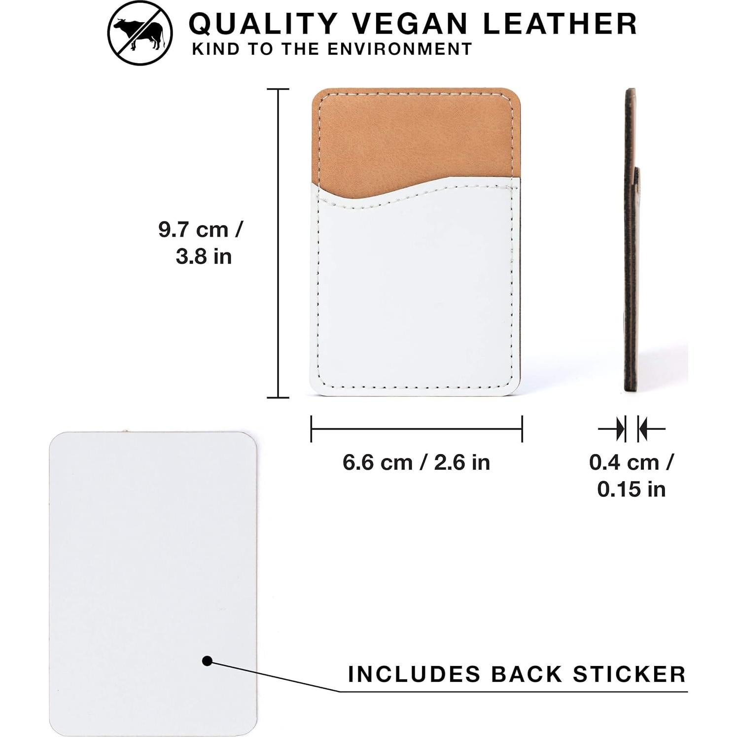 Soporte de Tarjeta de Teléfono RYTOO Blanco para Sublimación