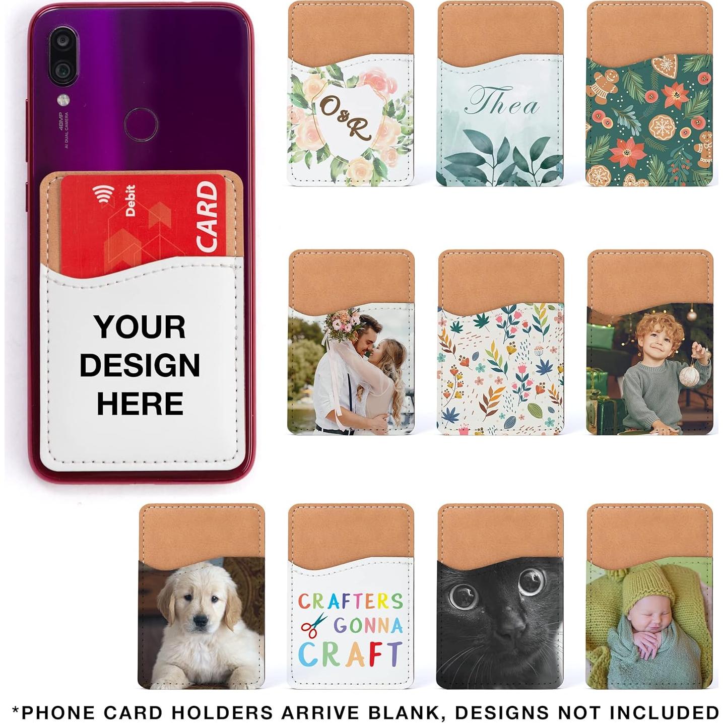 Soporte de Tarjeta de Teléfono RYTOO Blanco para Sublimación