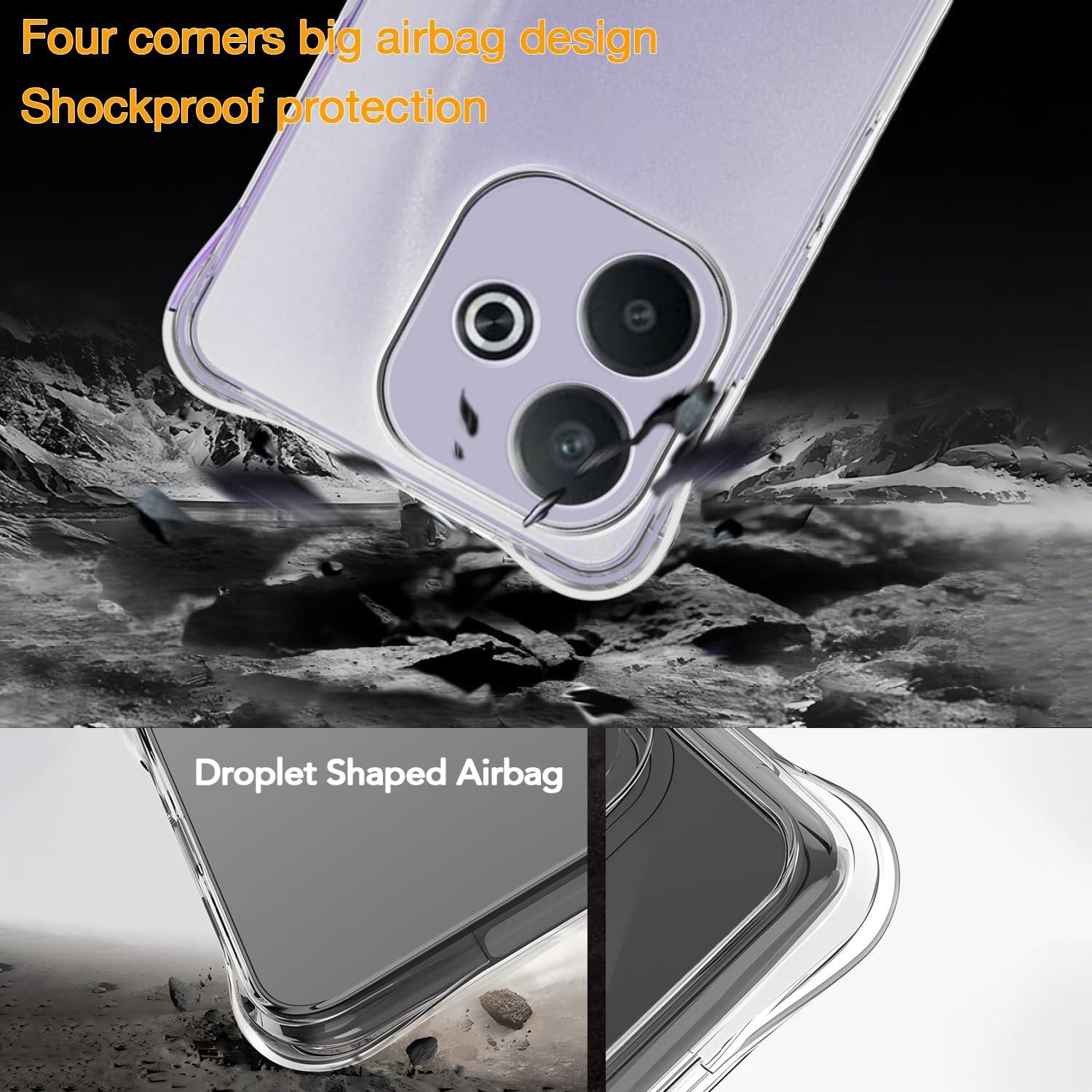 Funda TPU Transparente USTIYA para OPPO A5 Pro 5G - Grado Militar