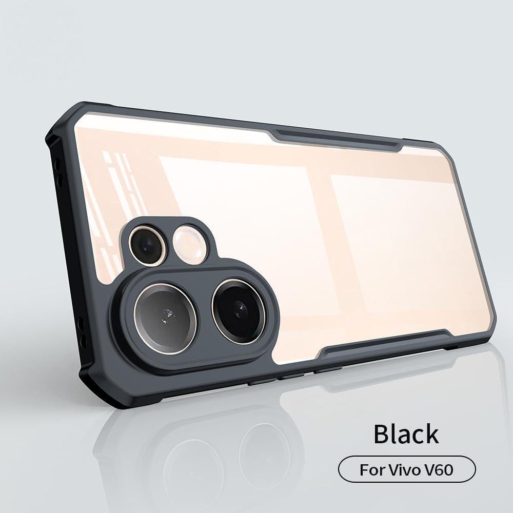 Funda para teléfono Vivo V60 TPU translúcido con airbag