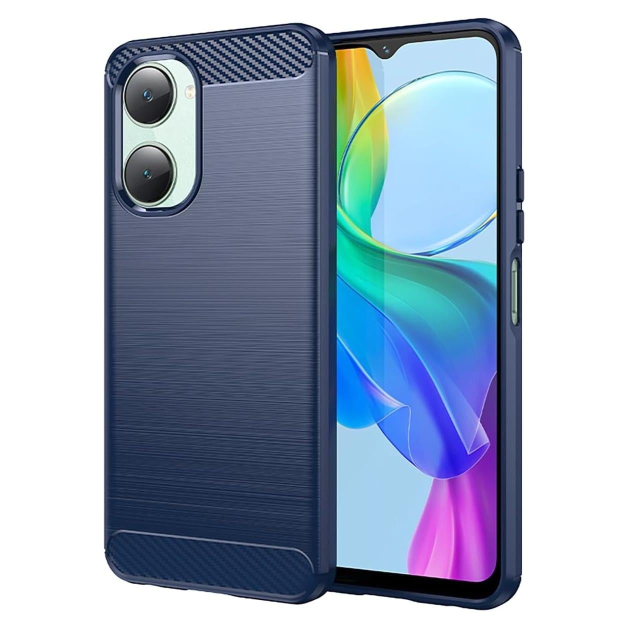 Funda TPU para Vivo T3 Lite y otros modelos - Azul Marino