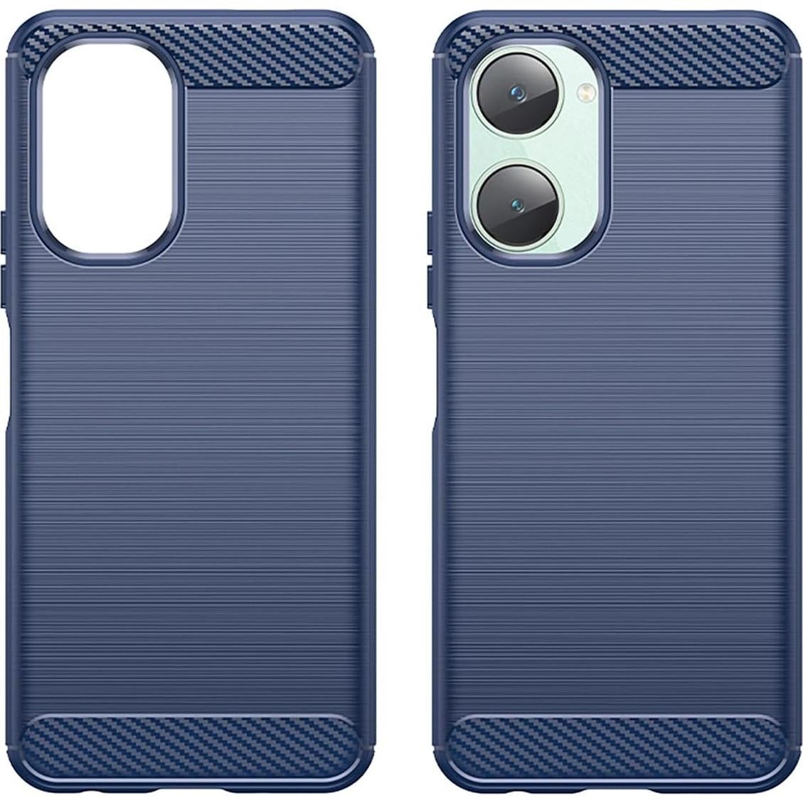 Funda TPU para Vivo T3 Lite y otros modelos - Azul Marino