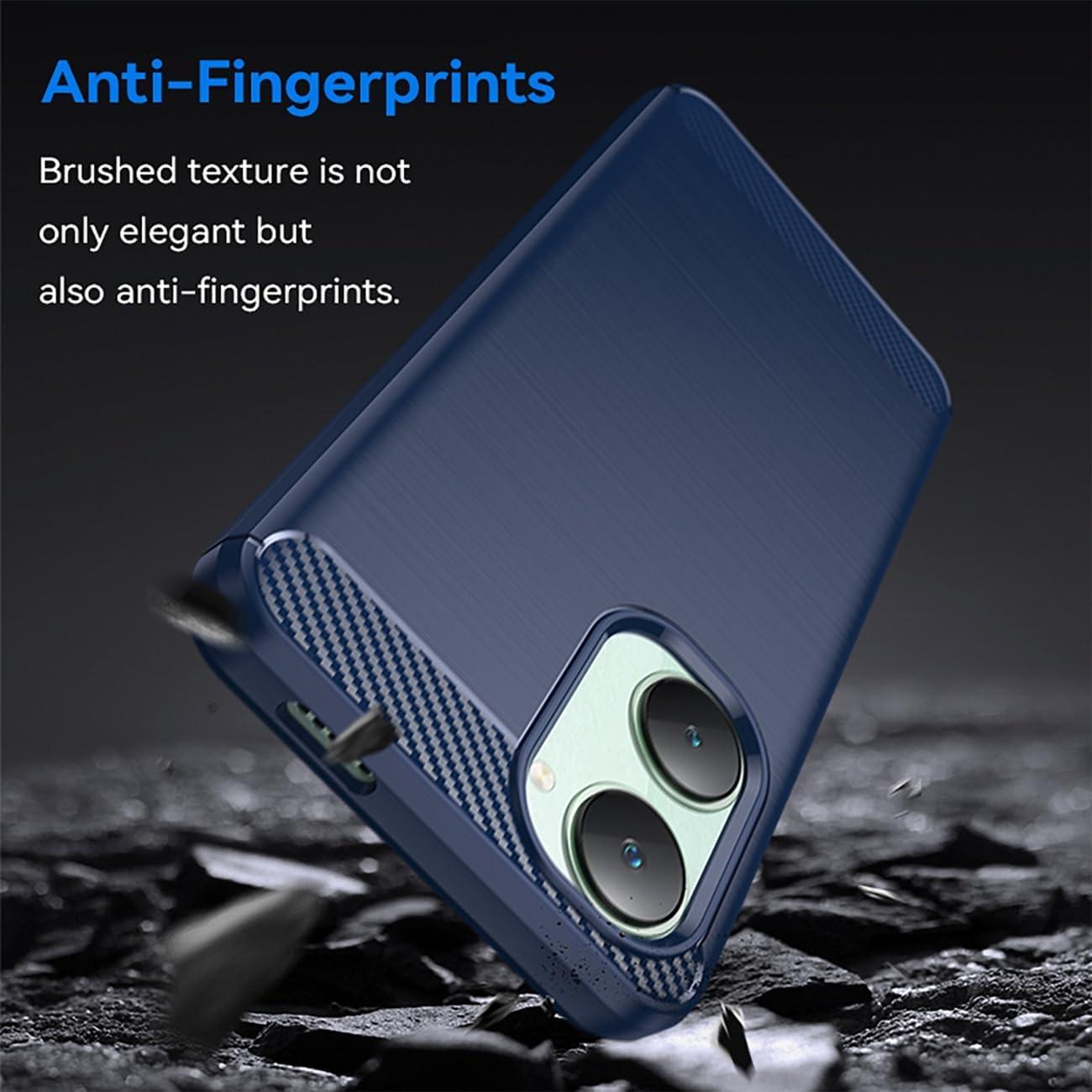 Funda TPU para Vivo T3 Lite y otros modelos - Azul Marino