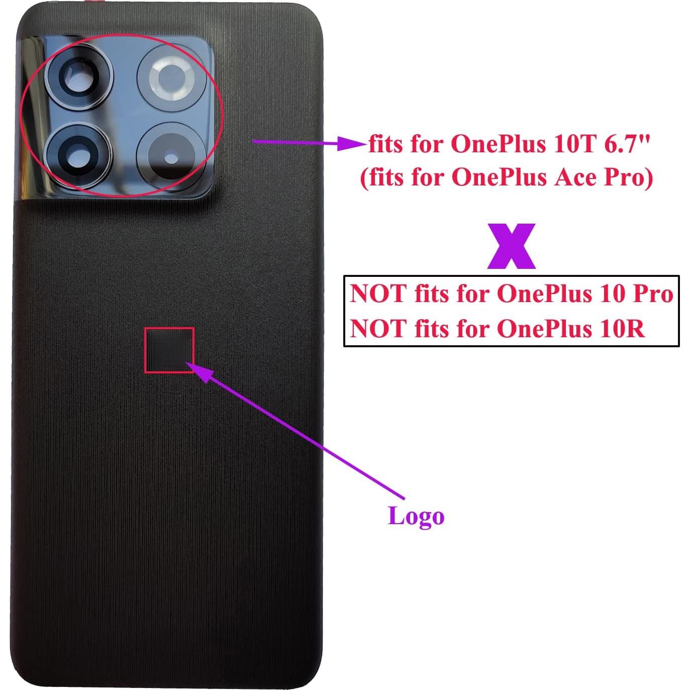 Reemplazo Tapa Cristal Trasero OnePlus 10T 6.7" Ubrokeifixit