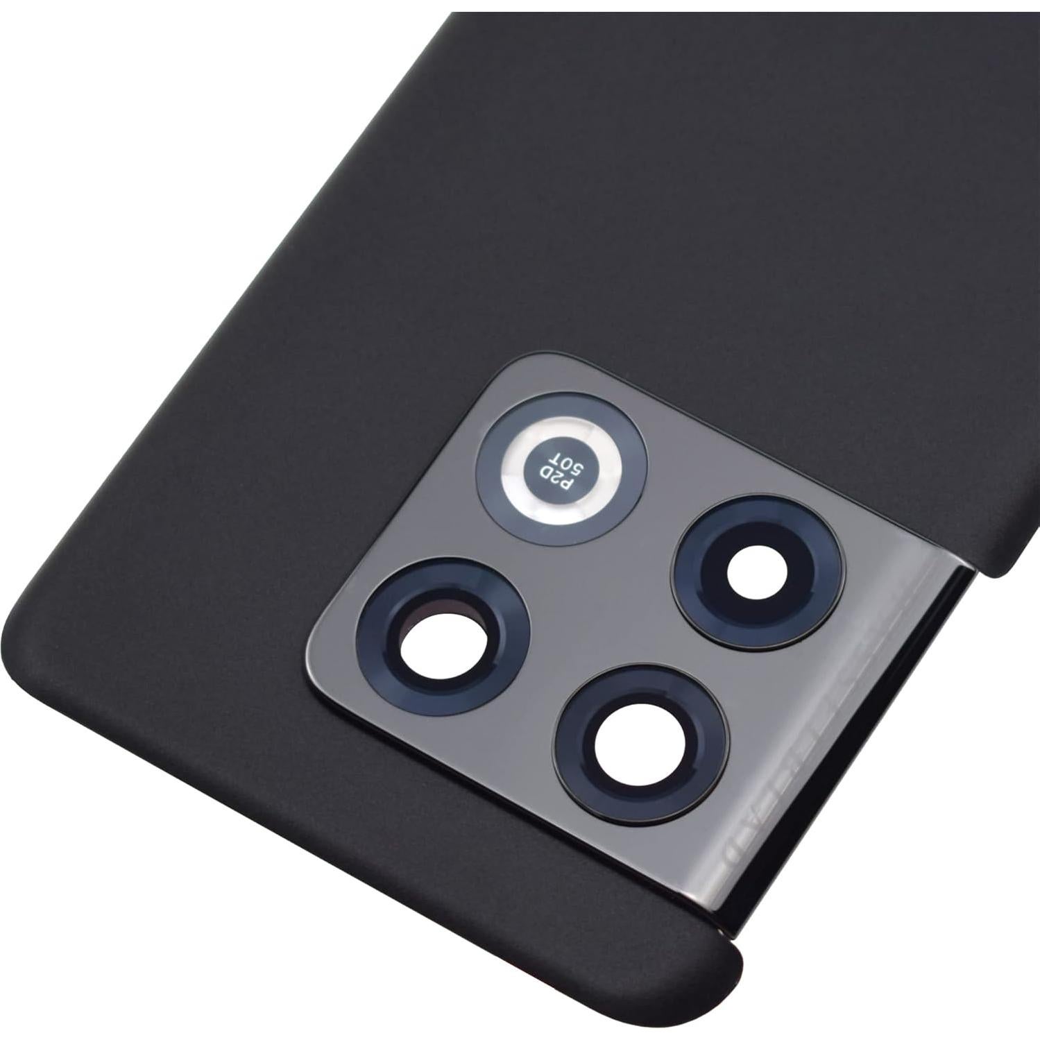 Cubierta trasera de vidrio acrílico negro OnePlus 10 Pro NE2210